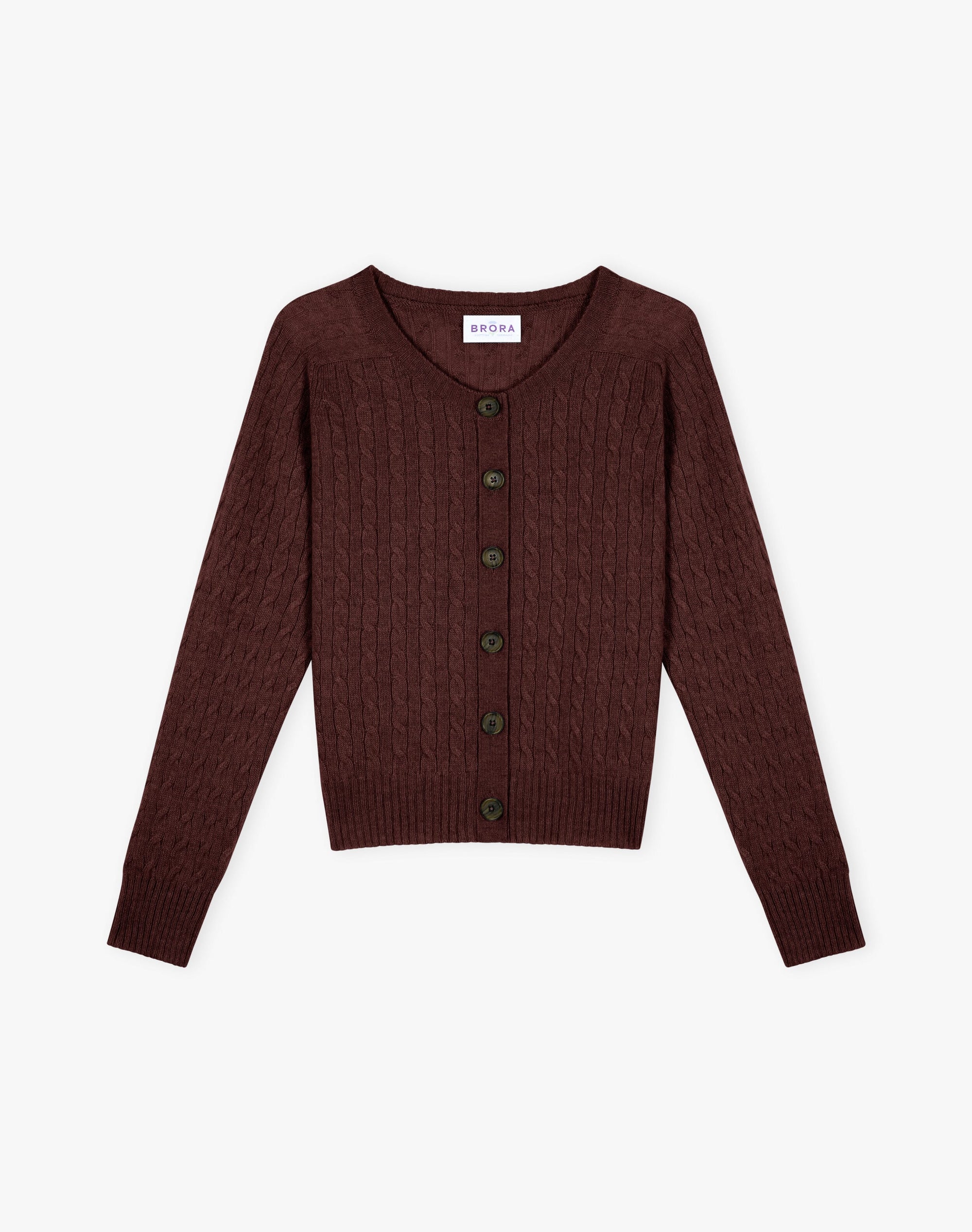 Cashmere Cable Cardigan