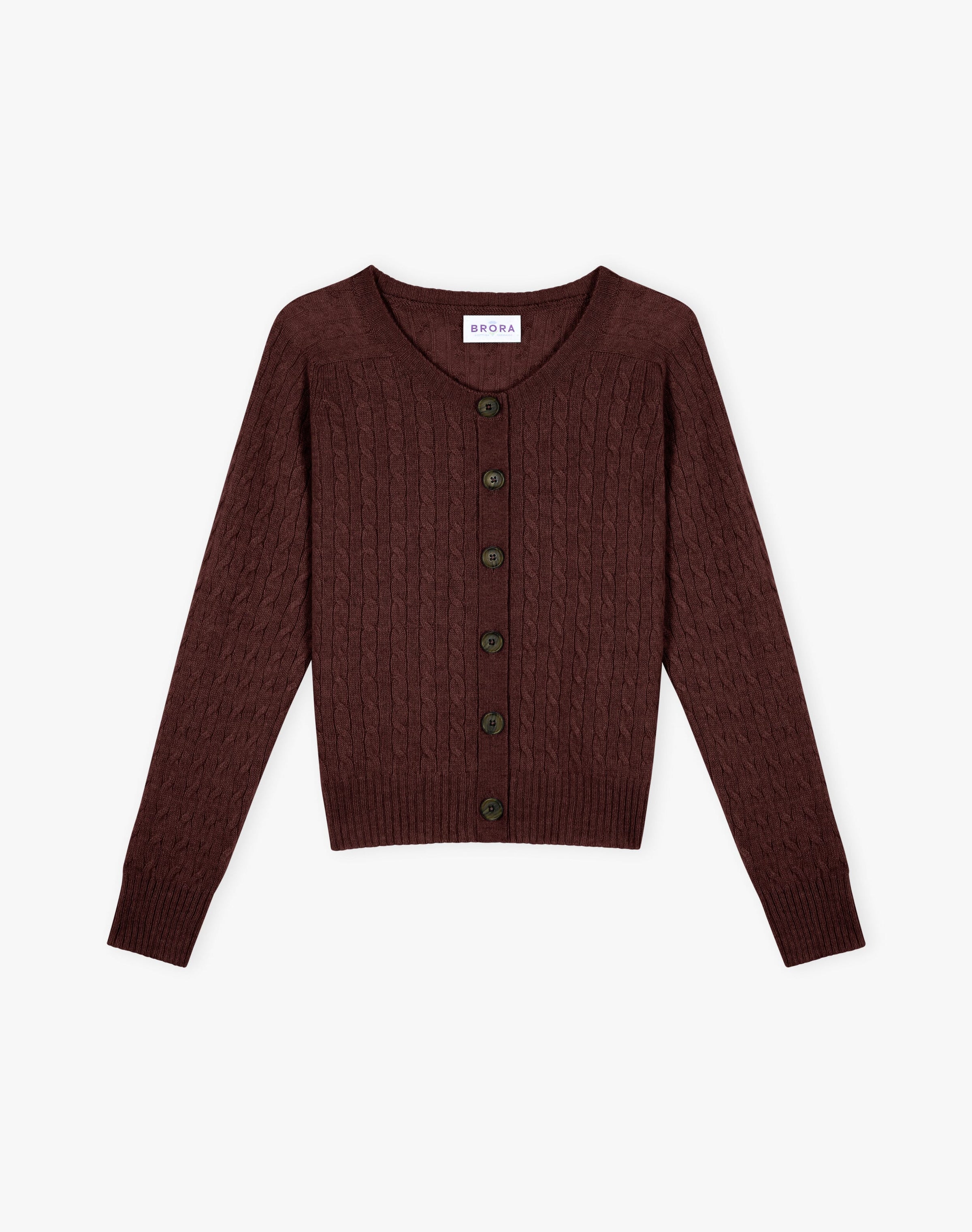 Cashmere Cable Cardigan