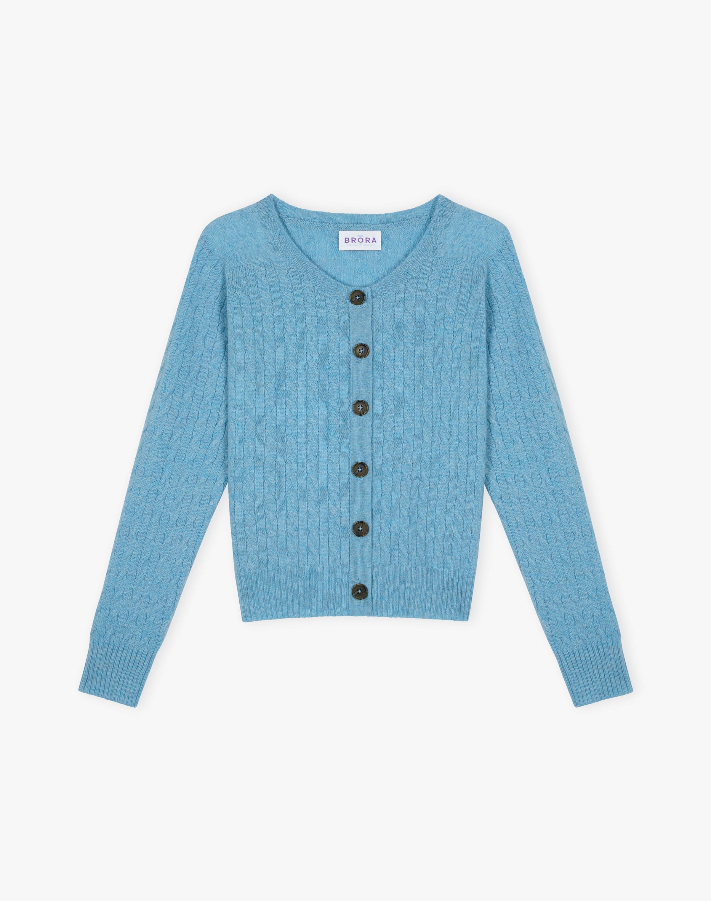 Cashmere Cable Cardigan