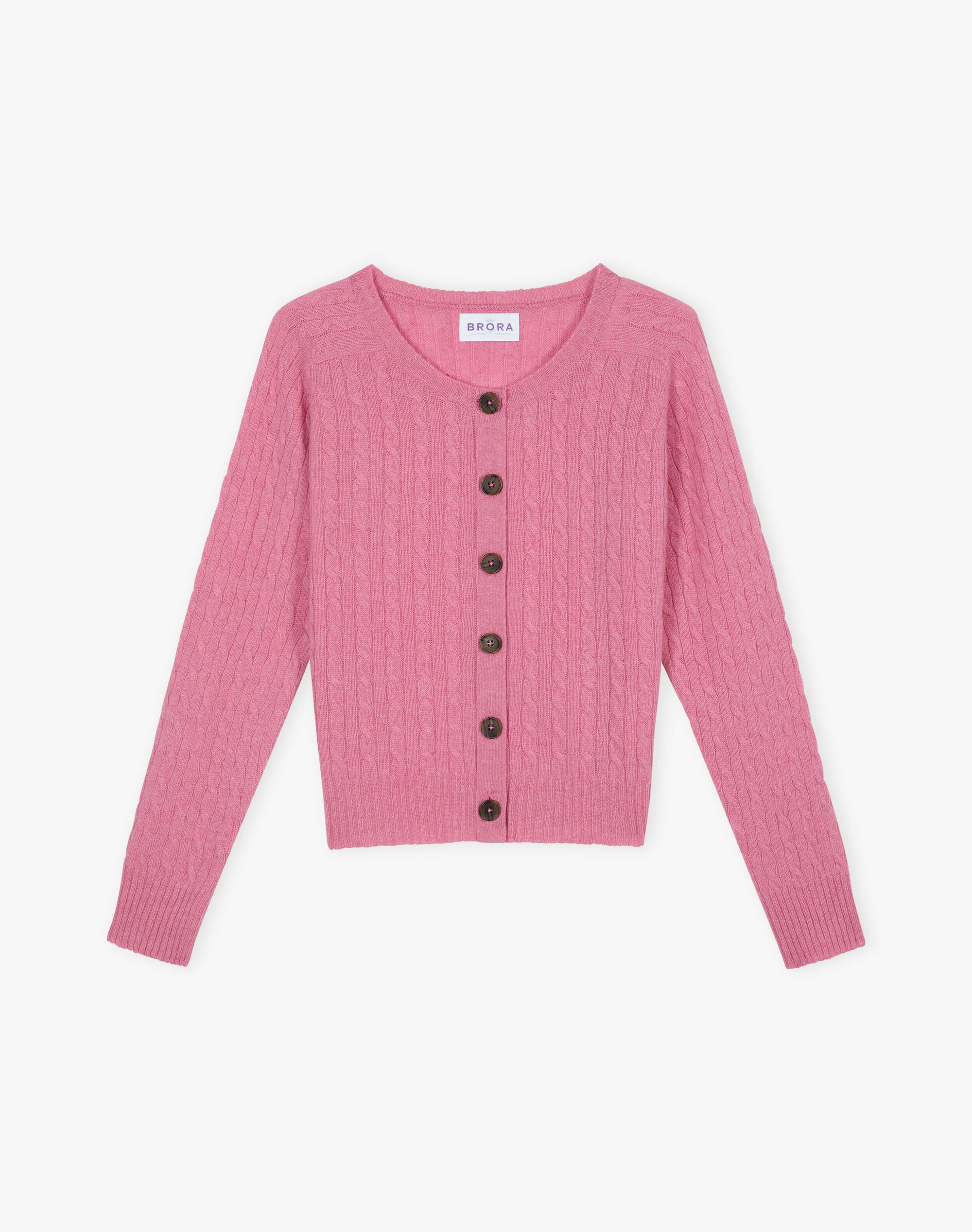 Cashmere Cable Cardigan