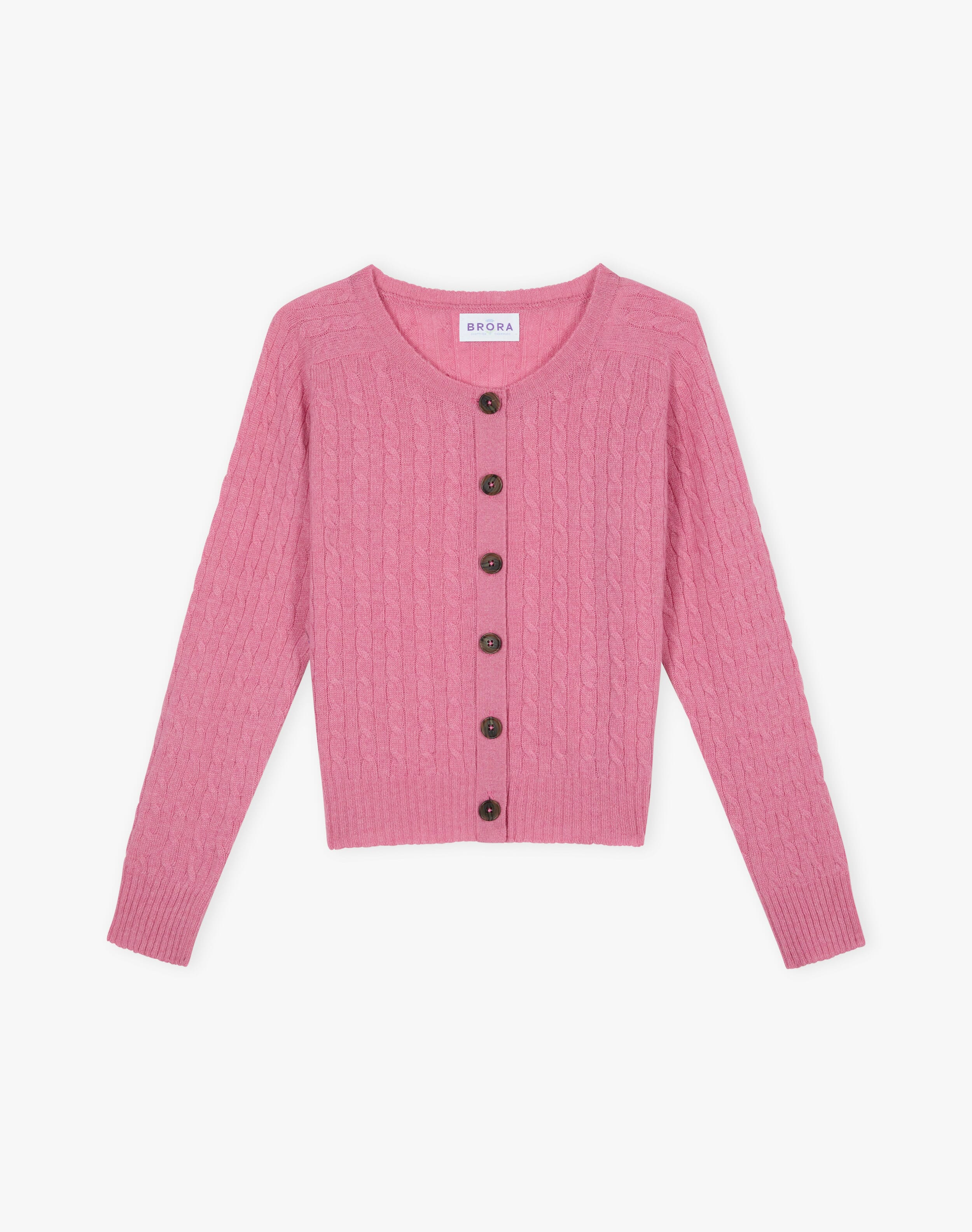 Cashmere Cable Cardigan