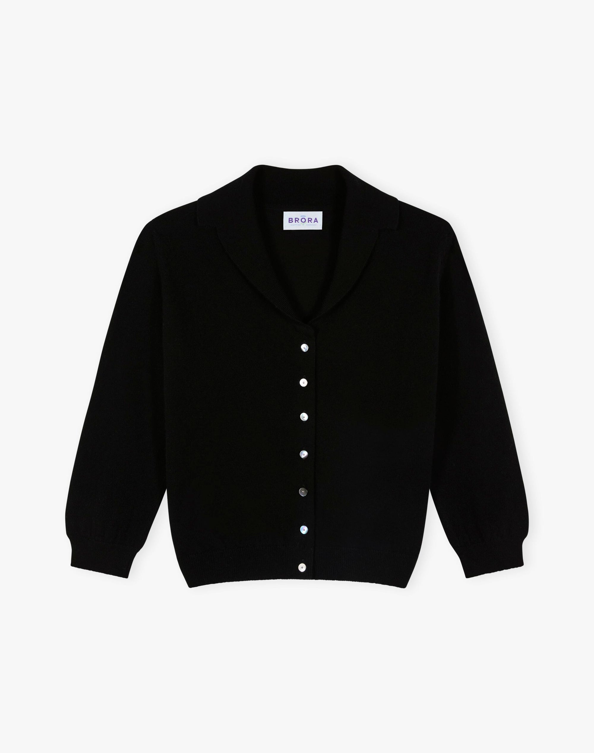 Cashmere Vintage Collar Cardigan