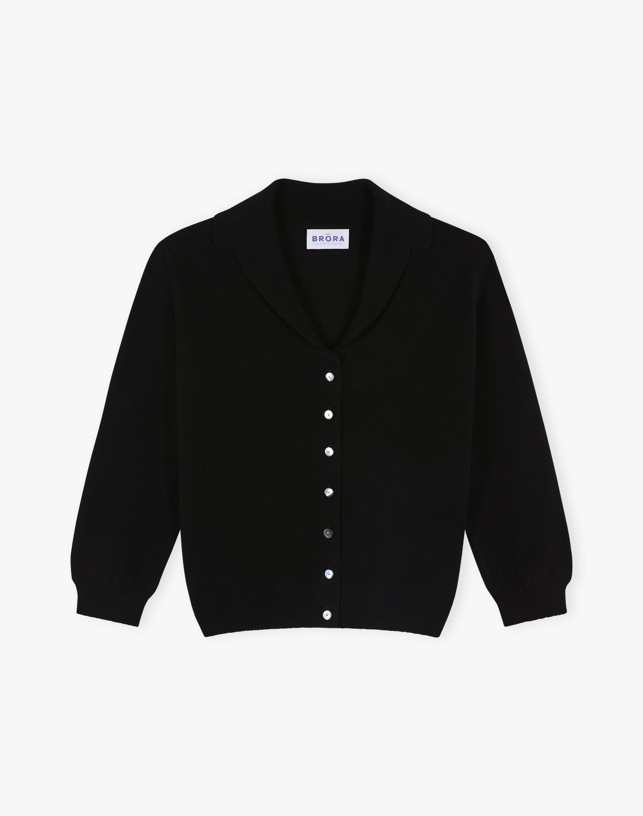 Cashmere Vintage Collar Cardigan
