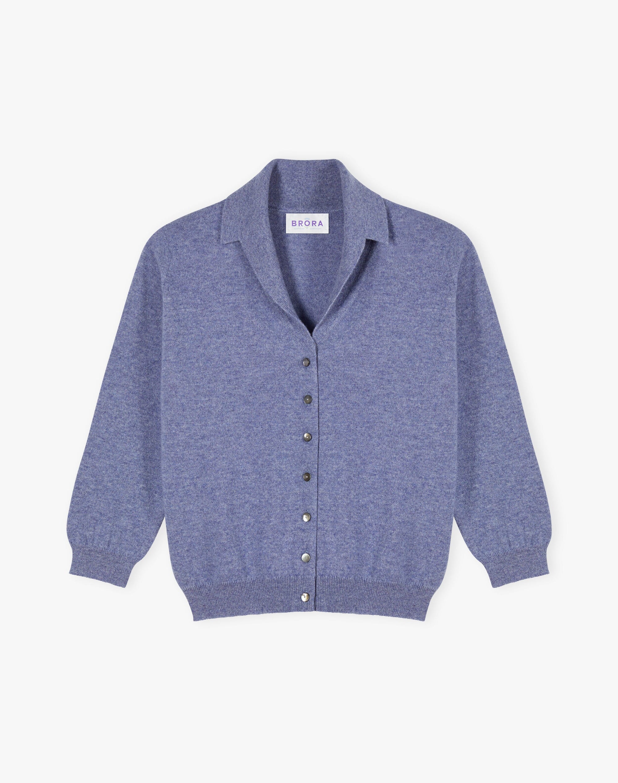 Cashmere Vintage Collar Cardigan