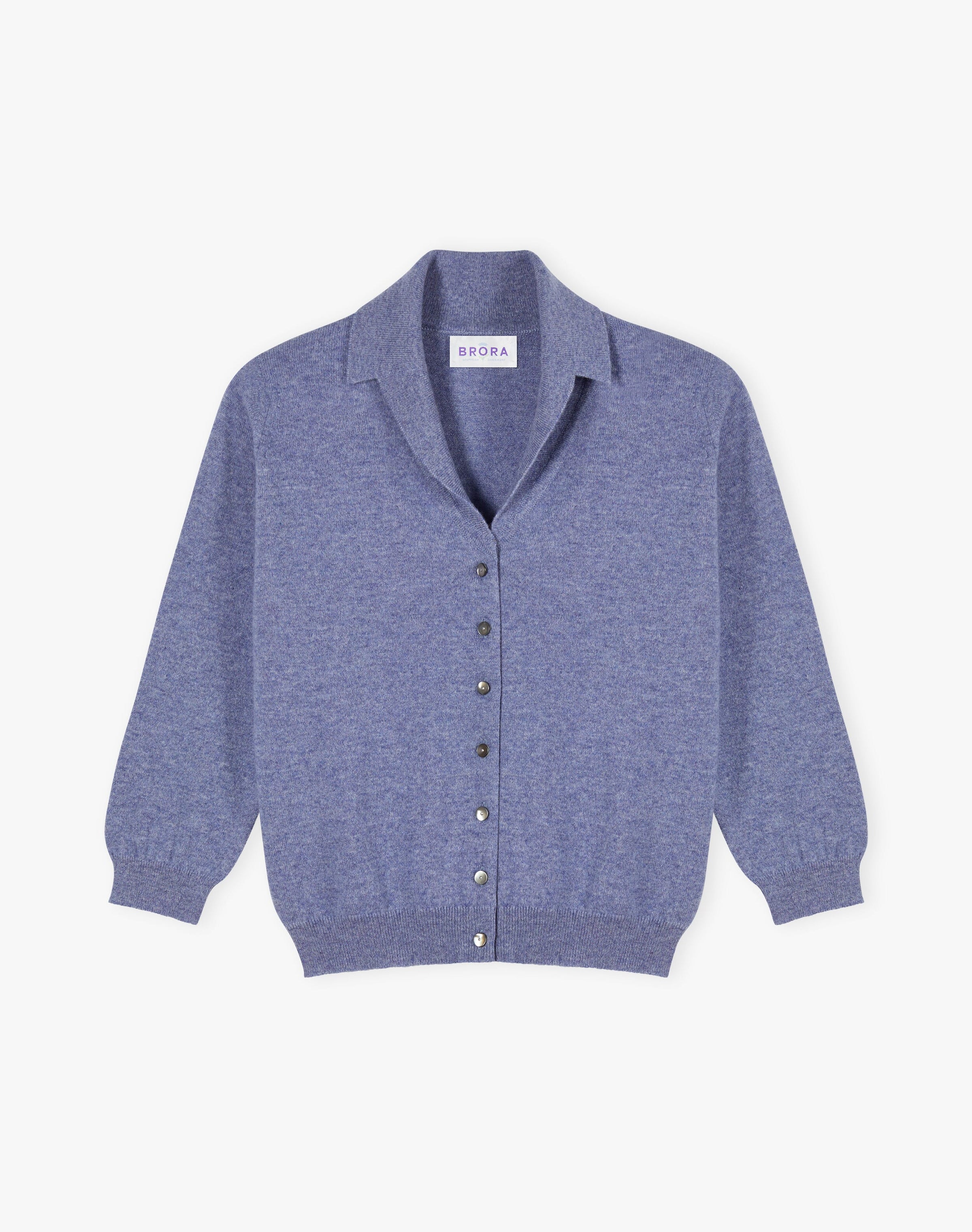 Cashmere Vintage Collar Cardigan