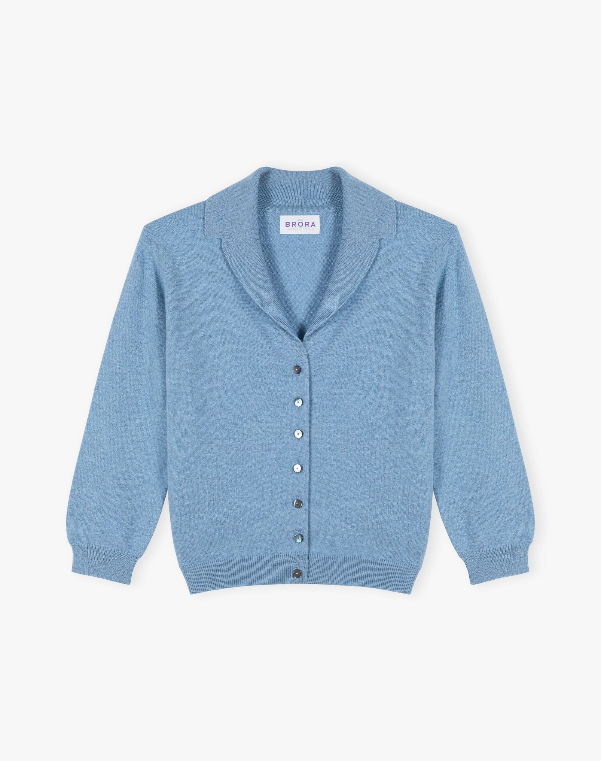 Cashmere Vintage Collar Cardigan