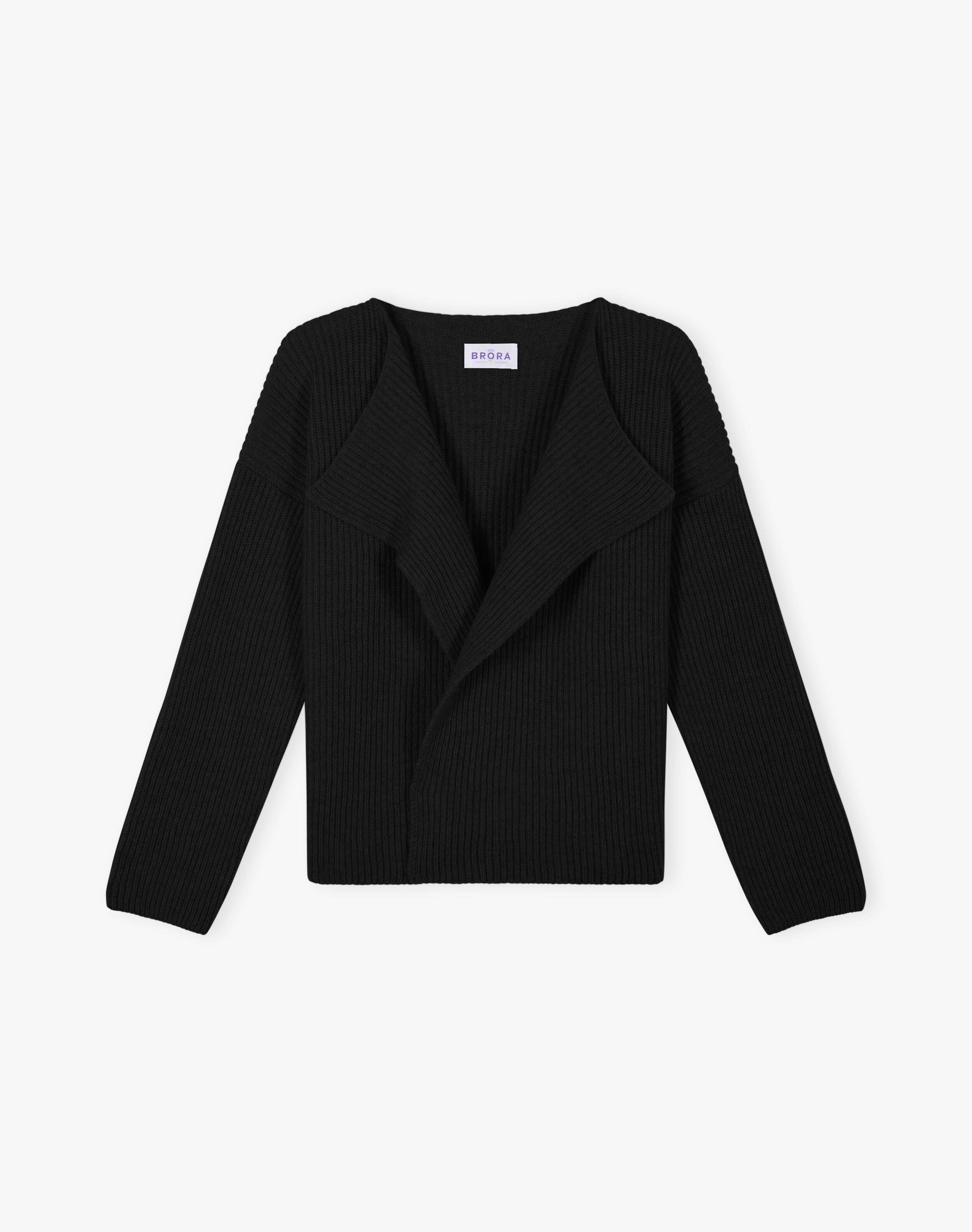 Cashmere Ribbed Jacket