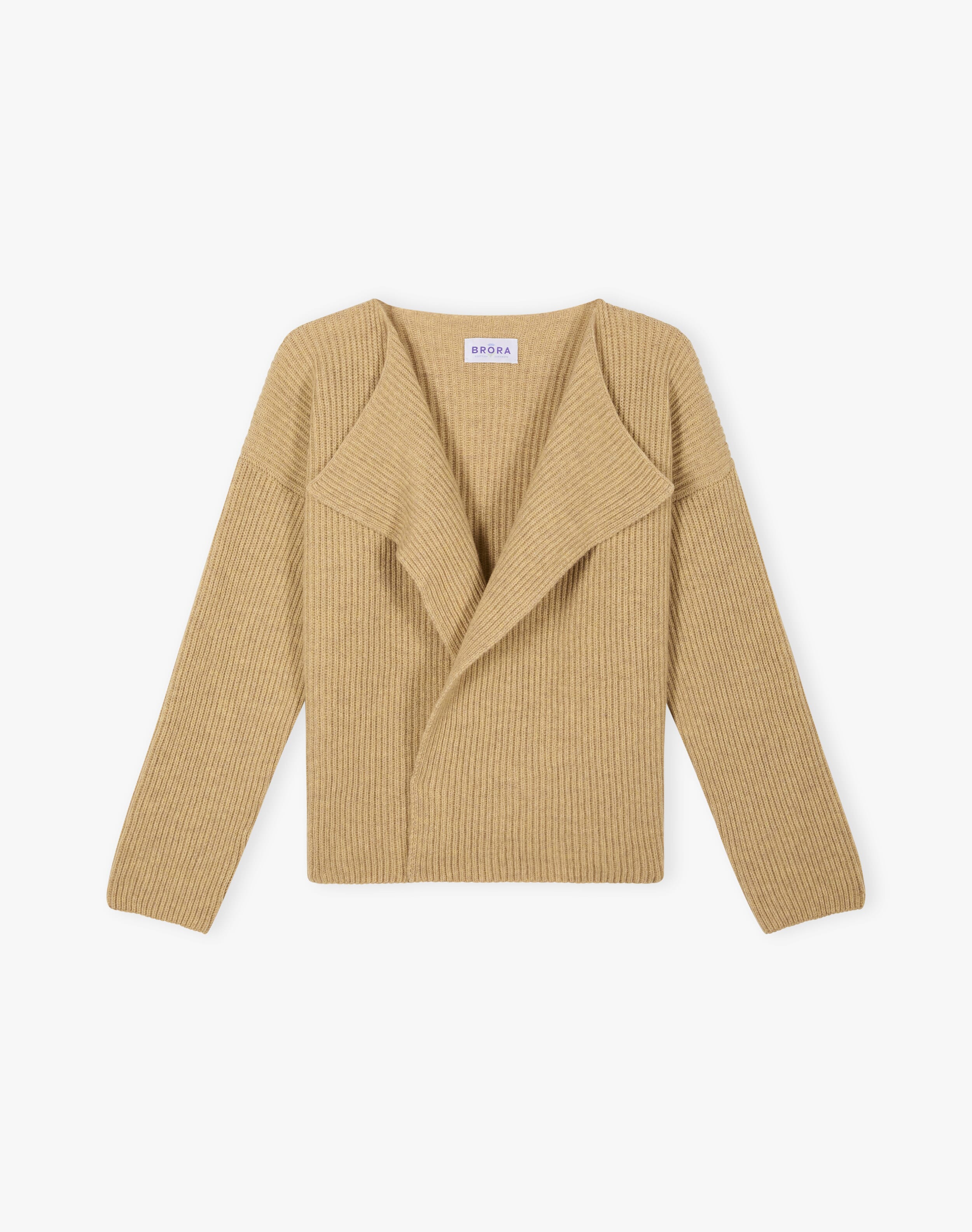 Cashmere Ribbed Jacket