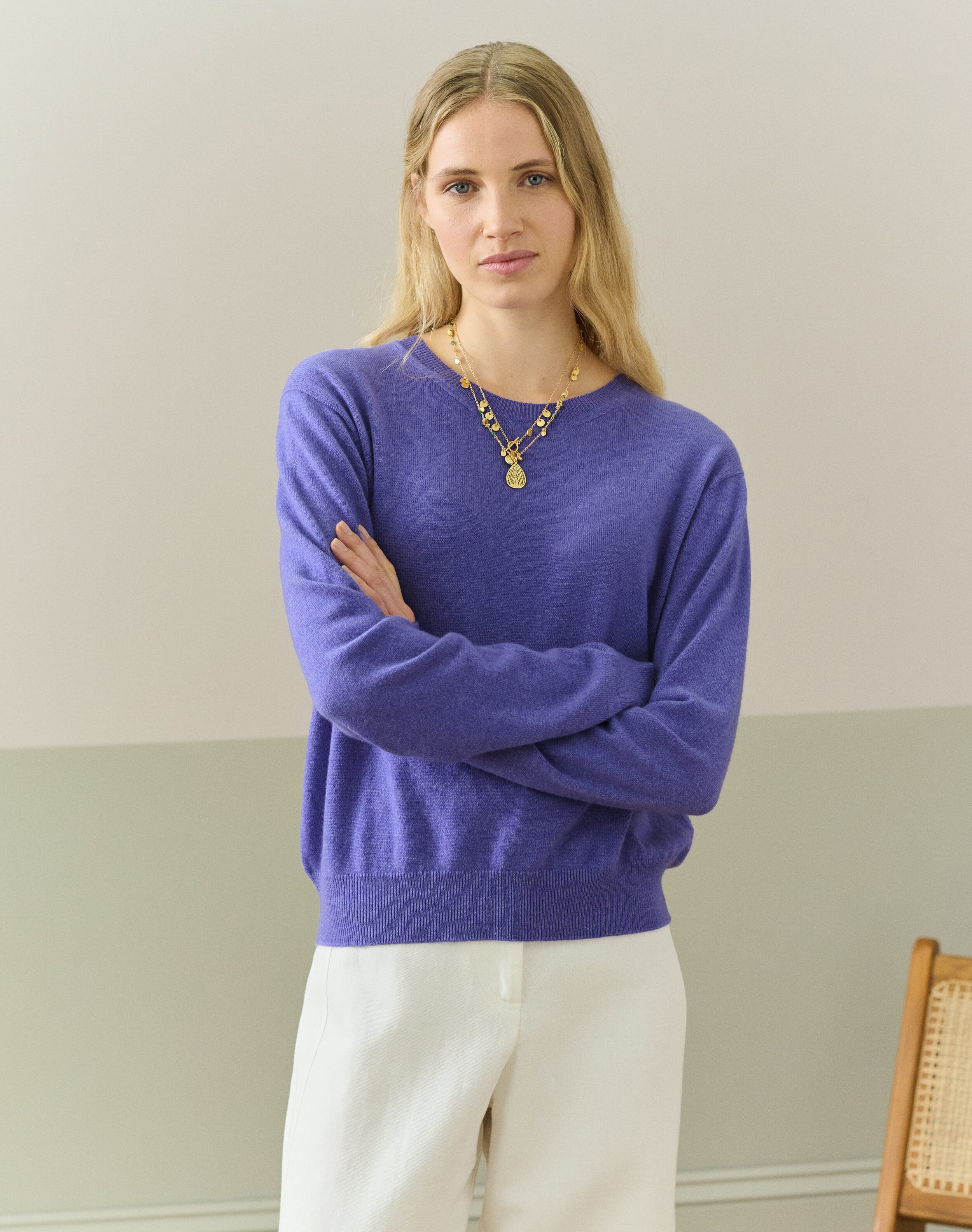 Cashmere Round Neck Jumper
