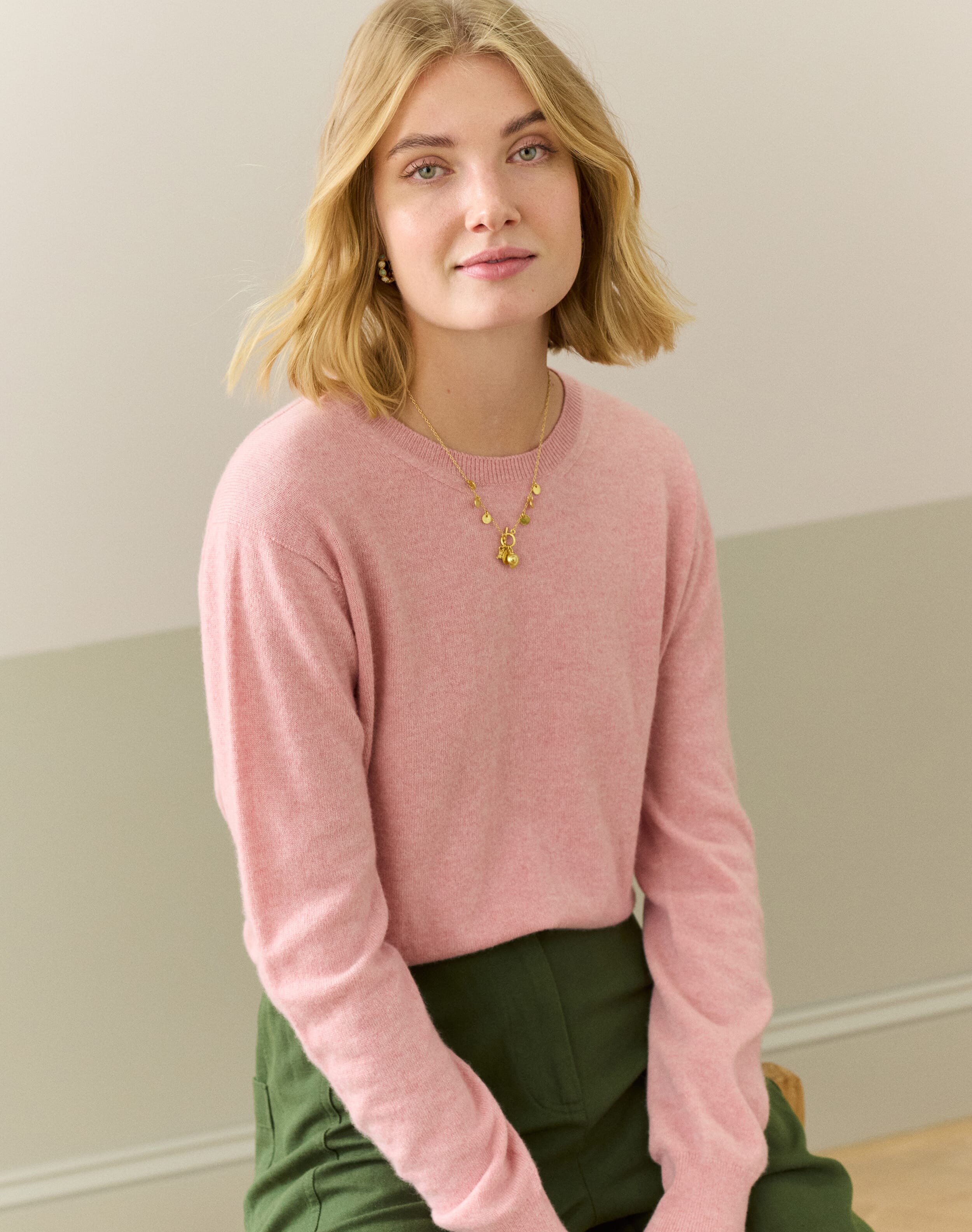 Cashmere Round Neck Jumper
