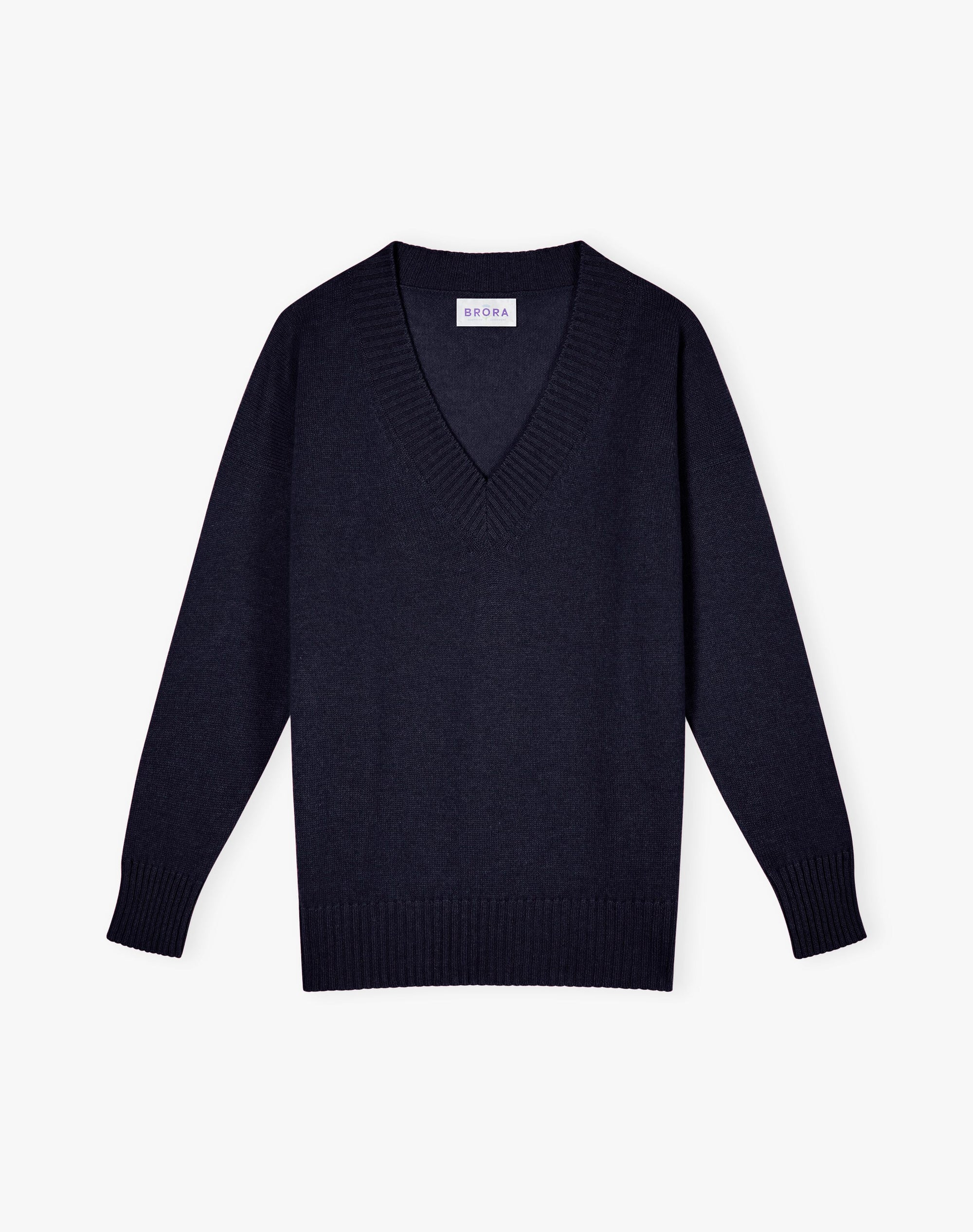 Cashmere Gauzy V Neck Jumper