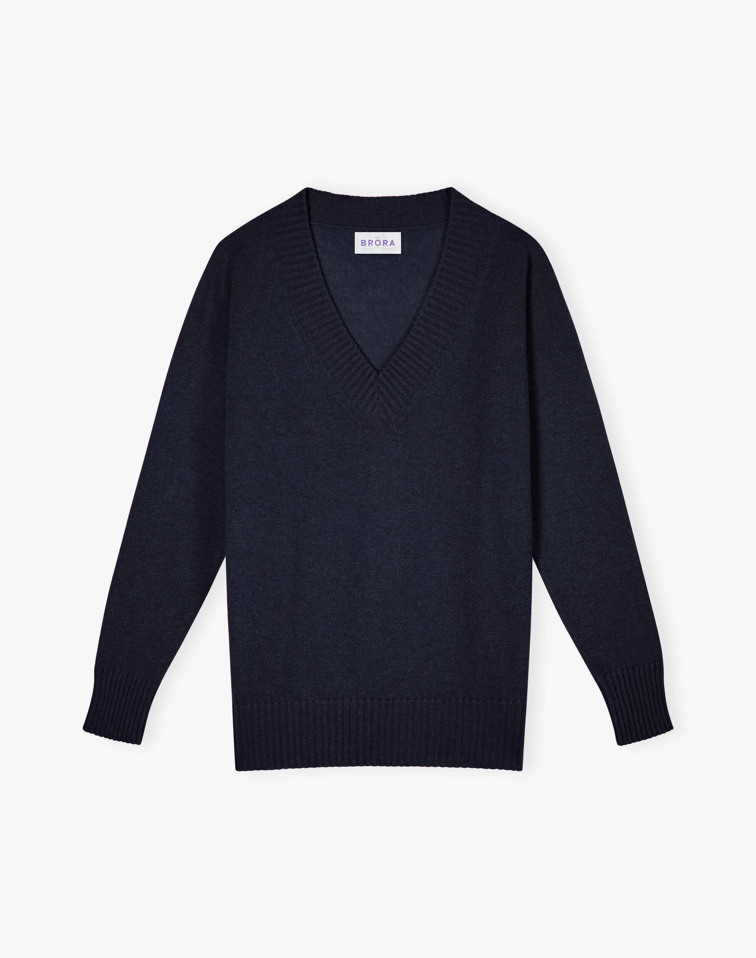 Cashmere Gauzy V Neck Jumper