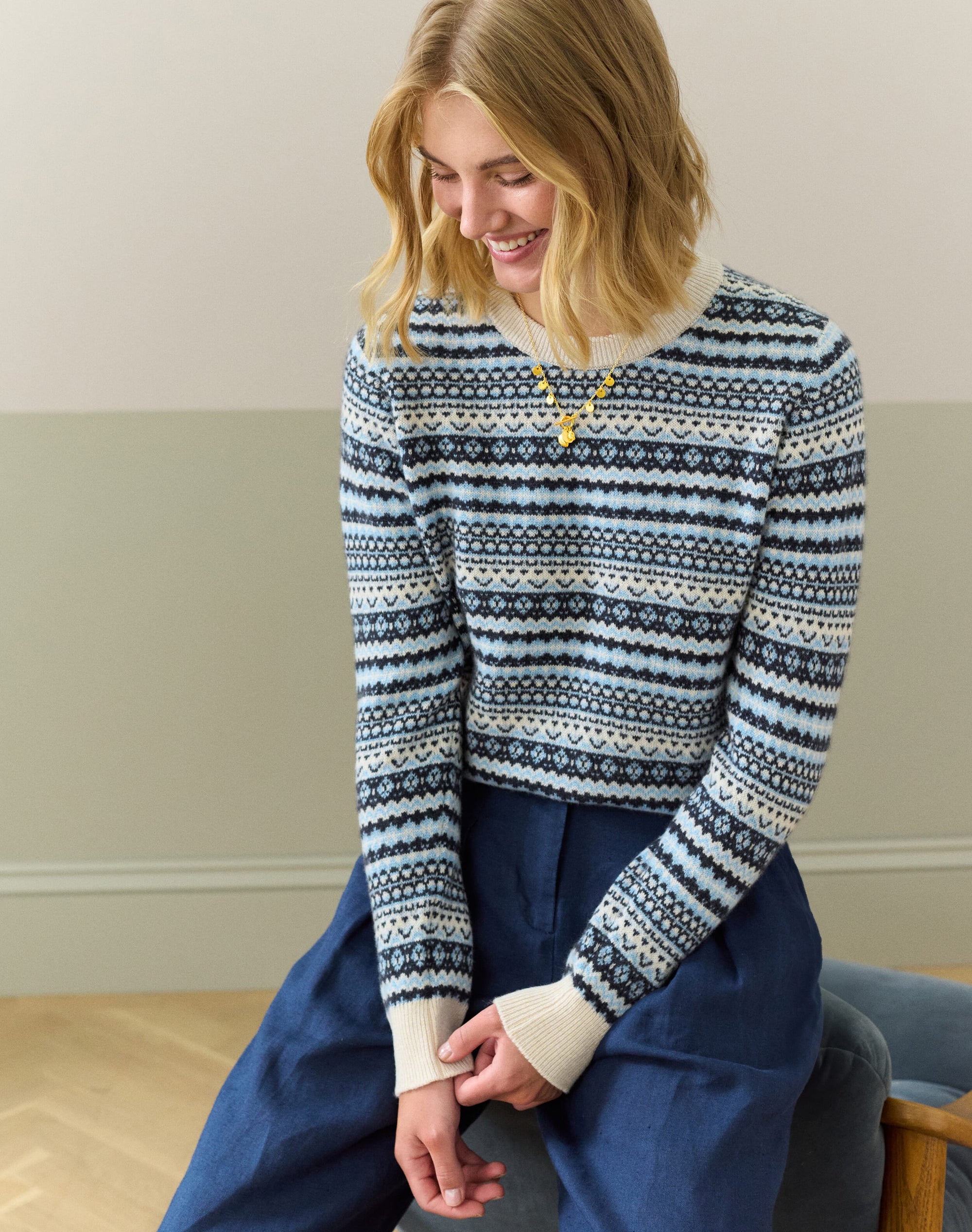 Cashmere Fair Isle Jumper