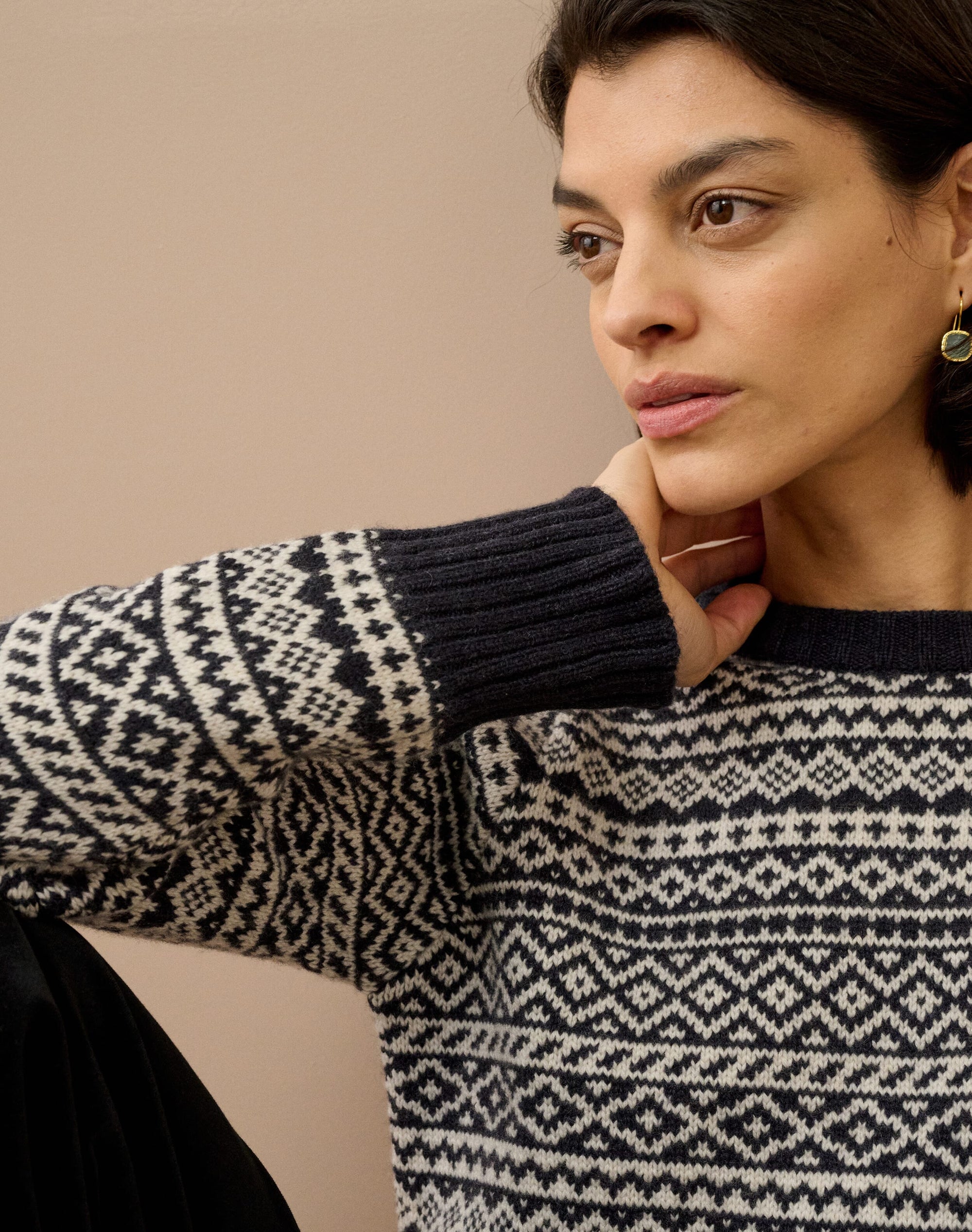 Cashmere Folk Fair Isle Jumper