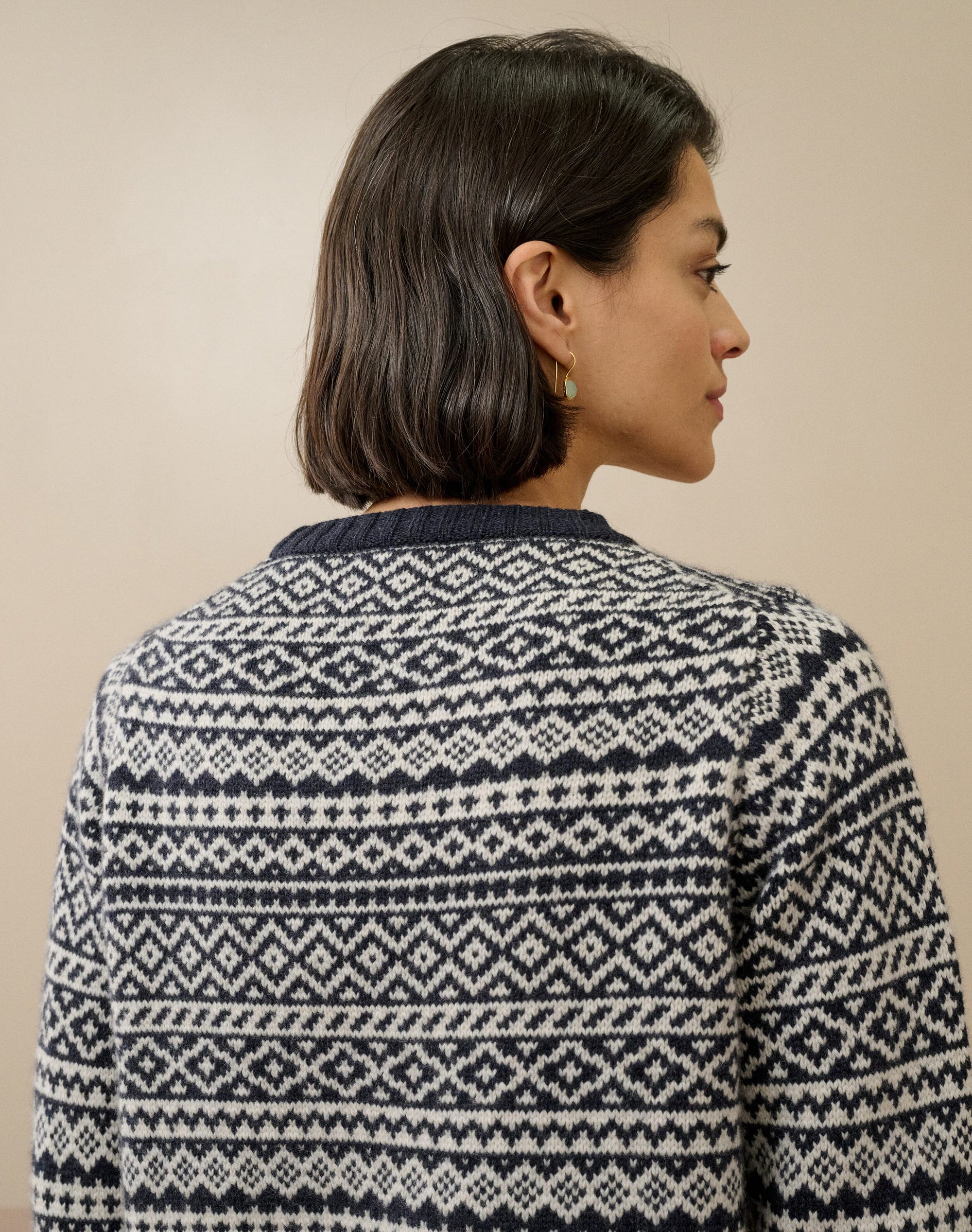 Cashmere Folk Fair Isle Jumper