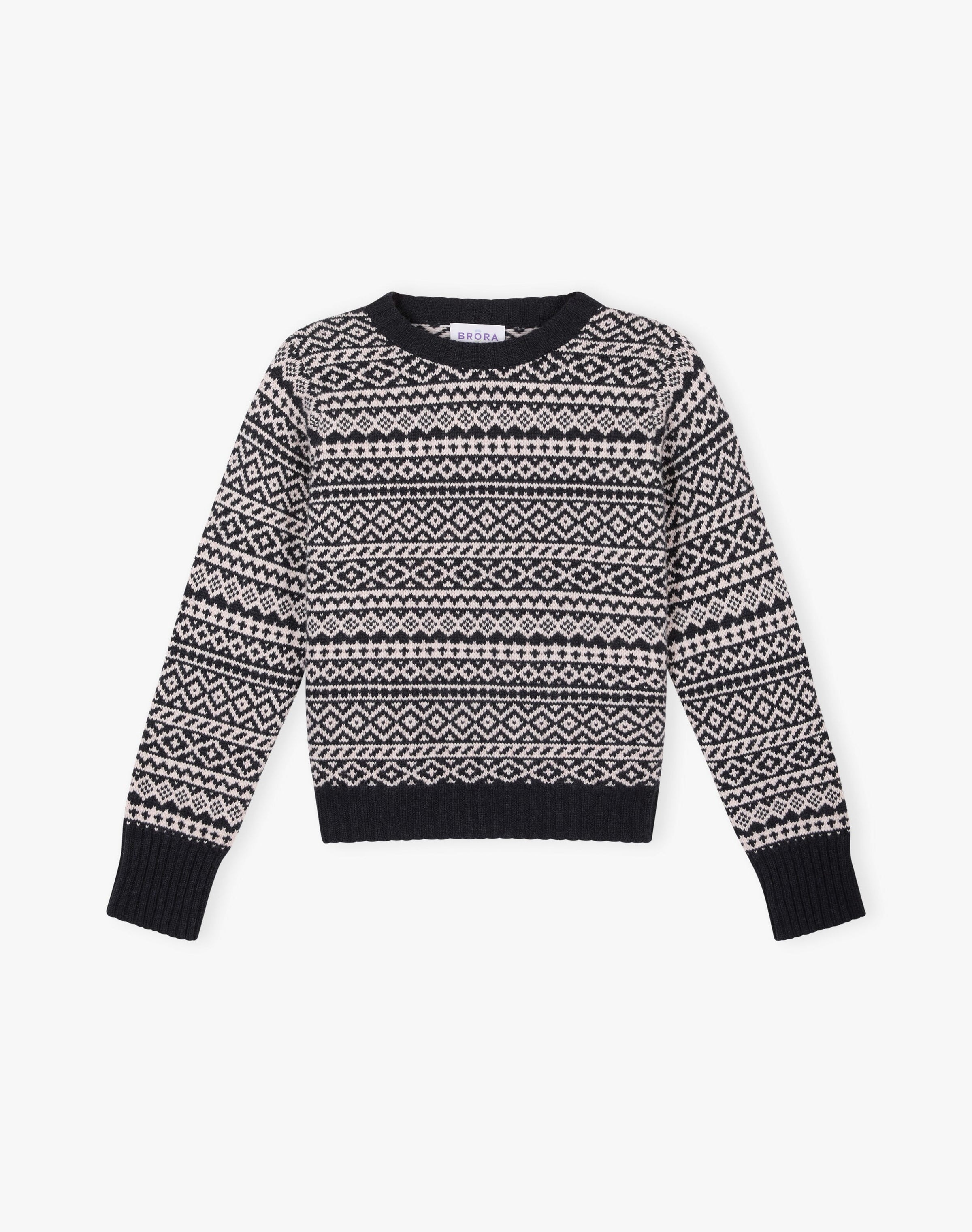Cashmere Folk Fair Isle Jumper