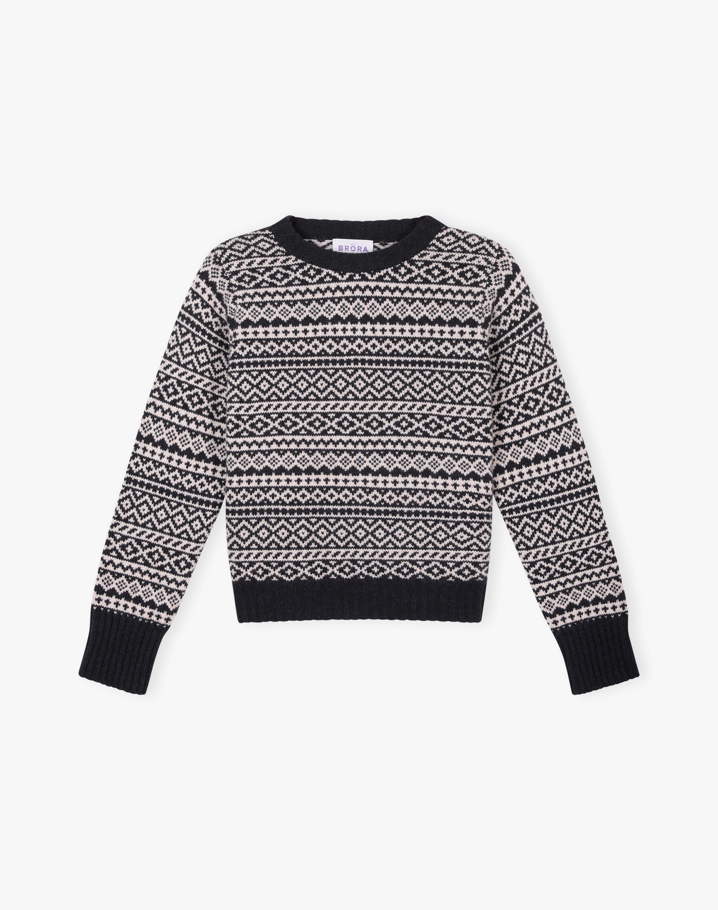 Cashmere Folk Fair Isle Jumper