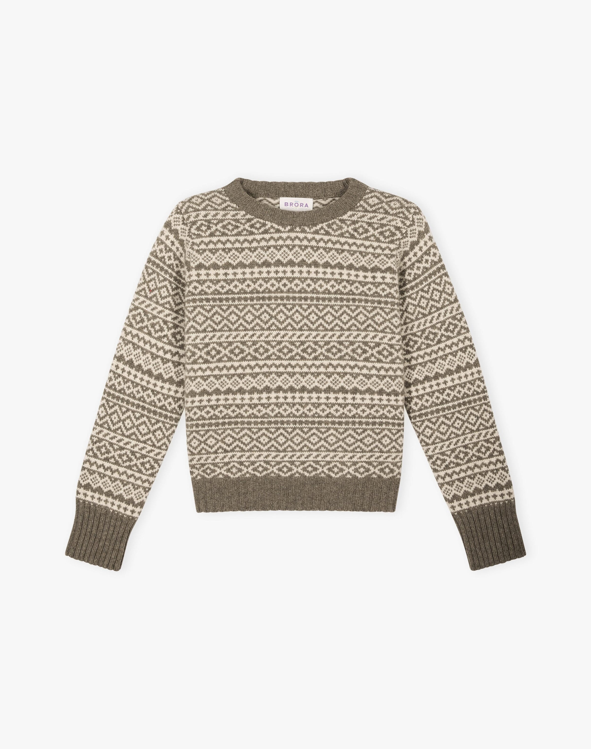 Cashmere Folk Fair Isle Jumper