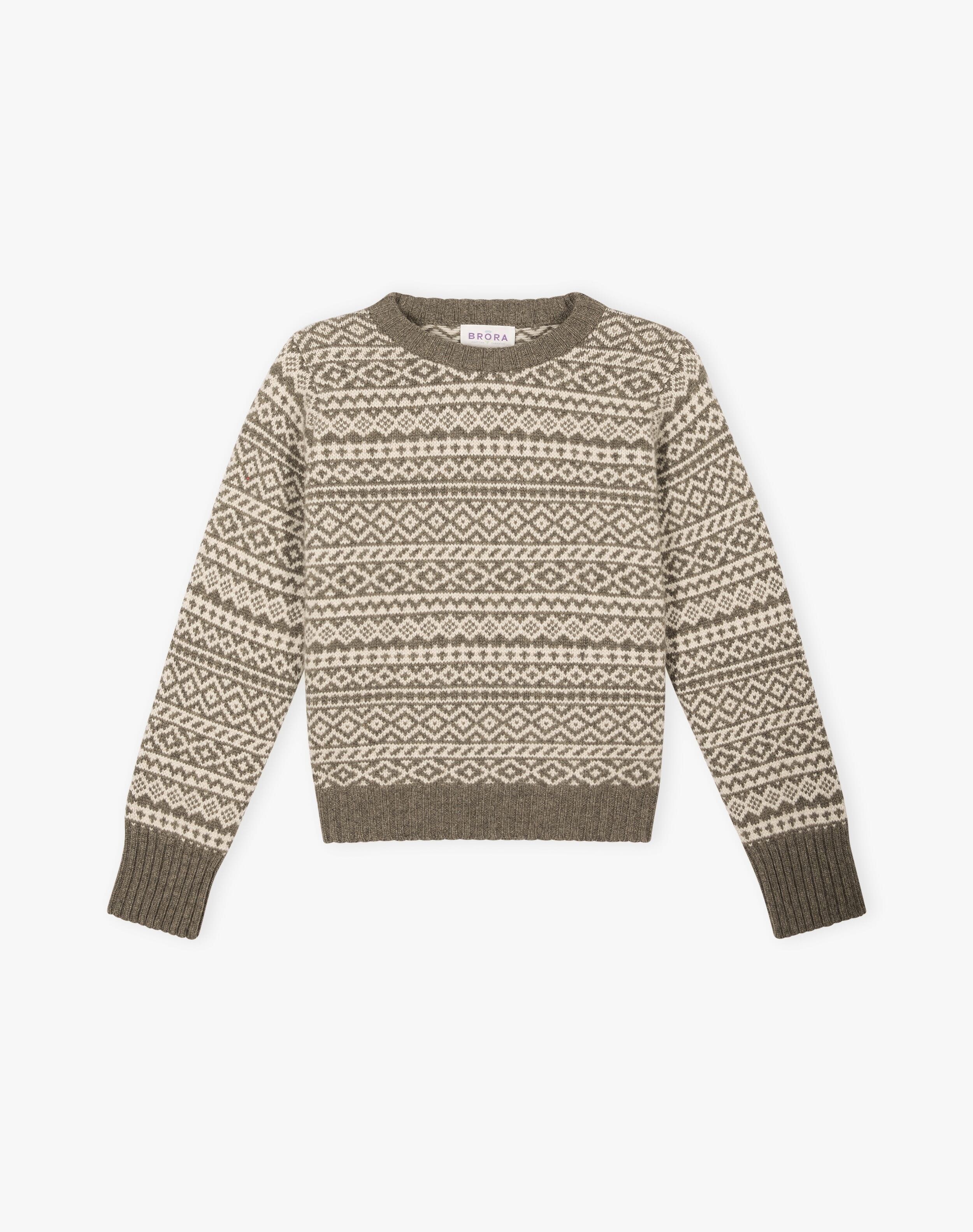 Cashmere Folk Fair Isle Jumper