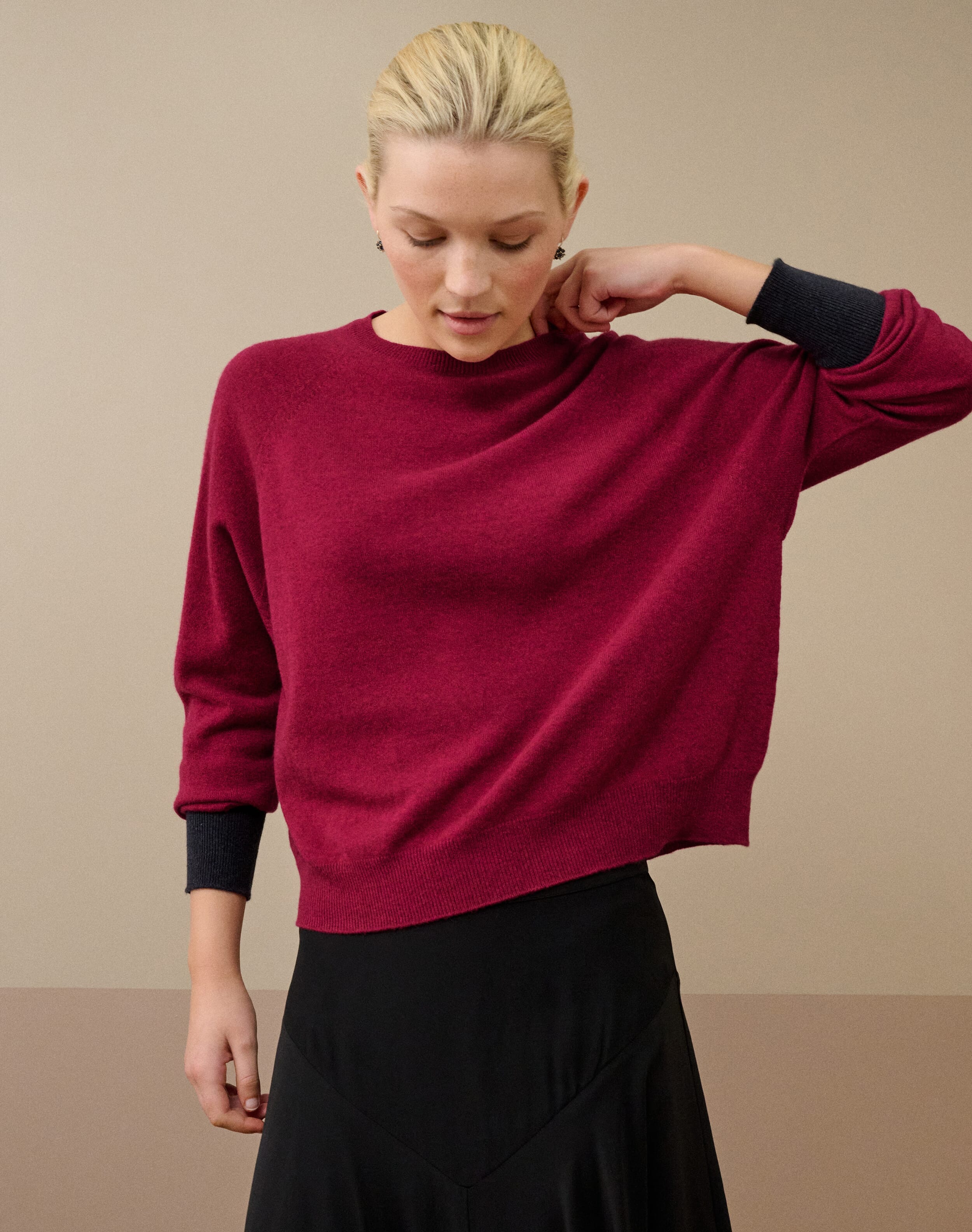 Cashmere Batwing Jumper