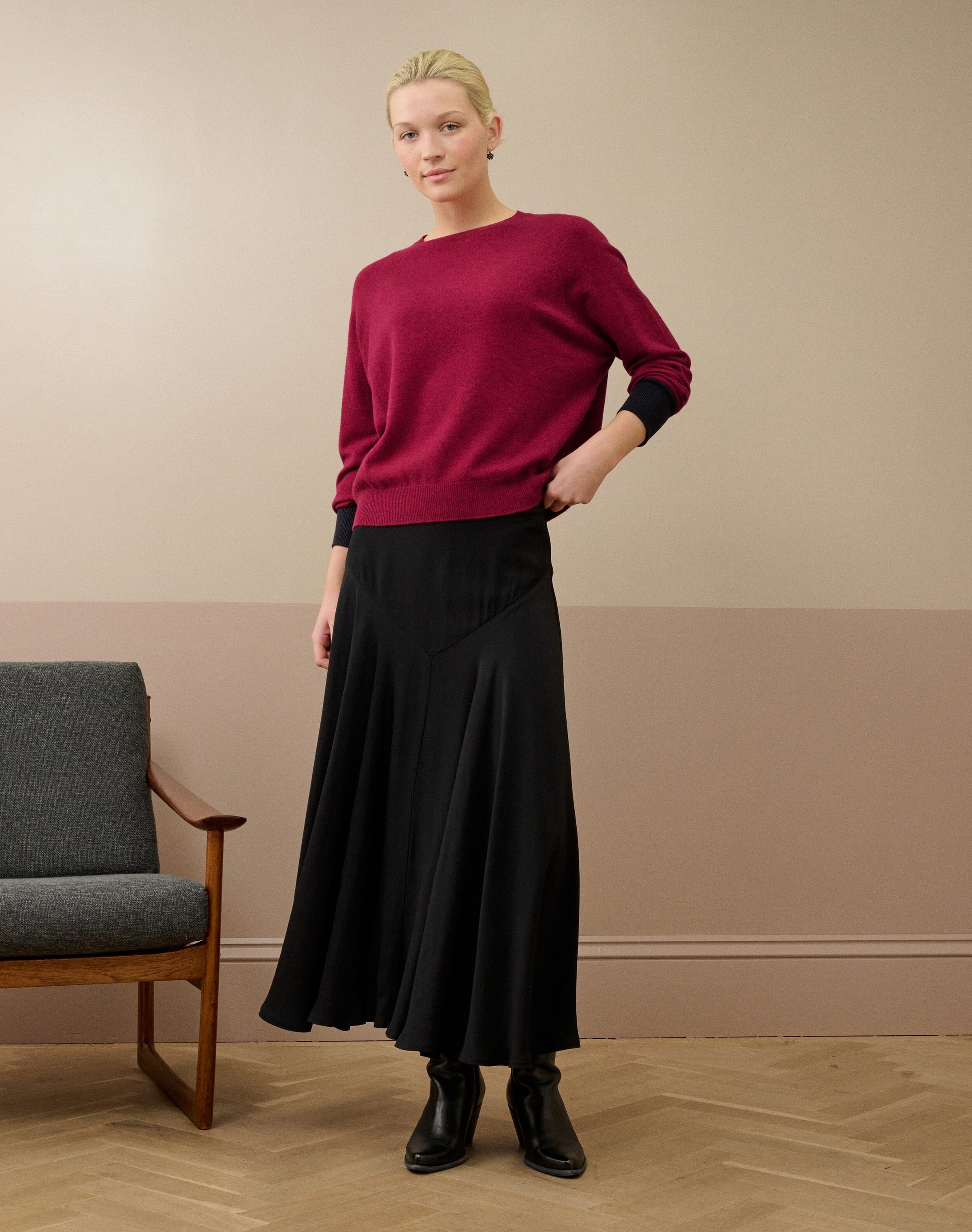 Cashmere Batwing Jumper