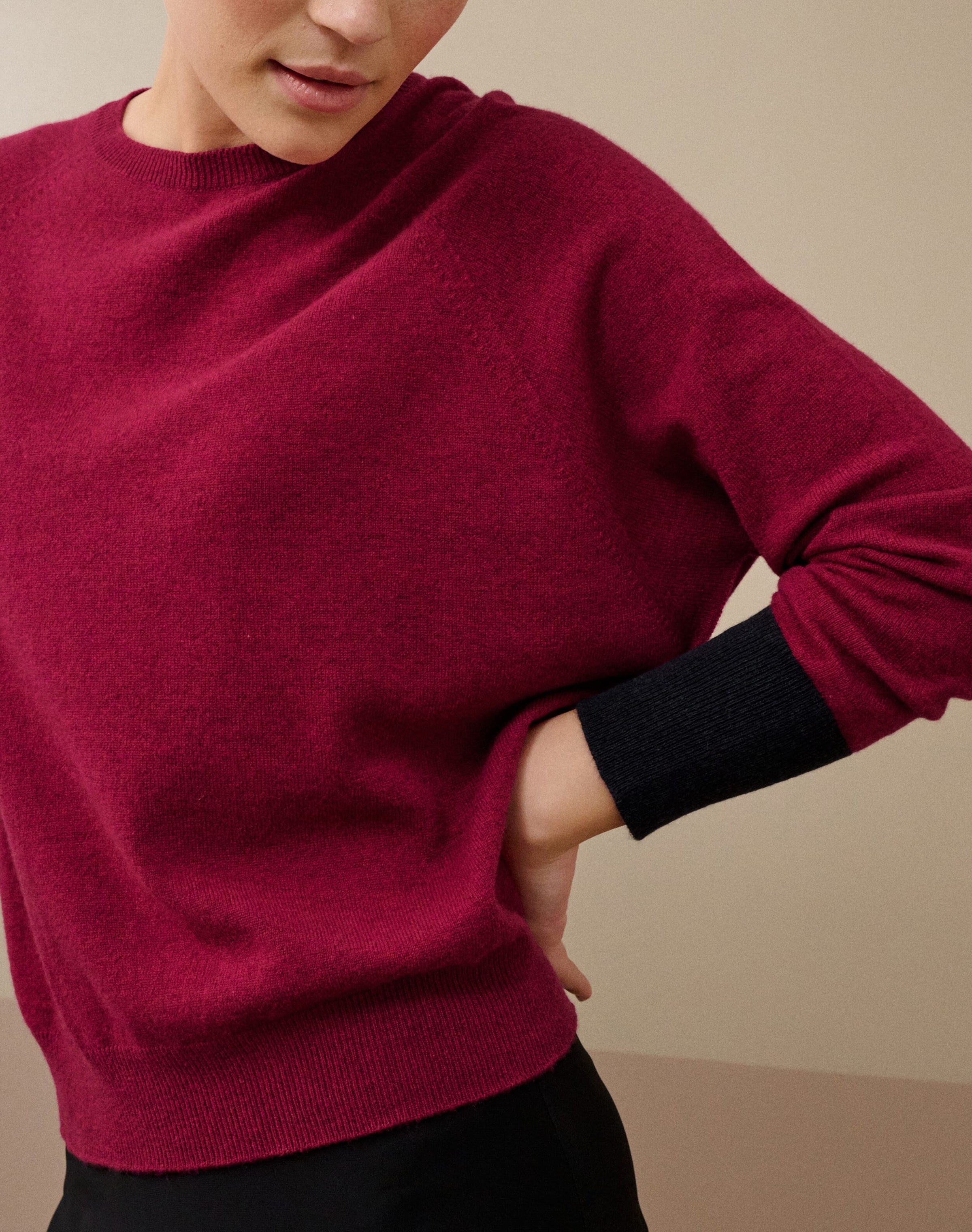 Cashmere Batwing Jumper
