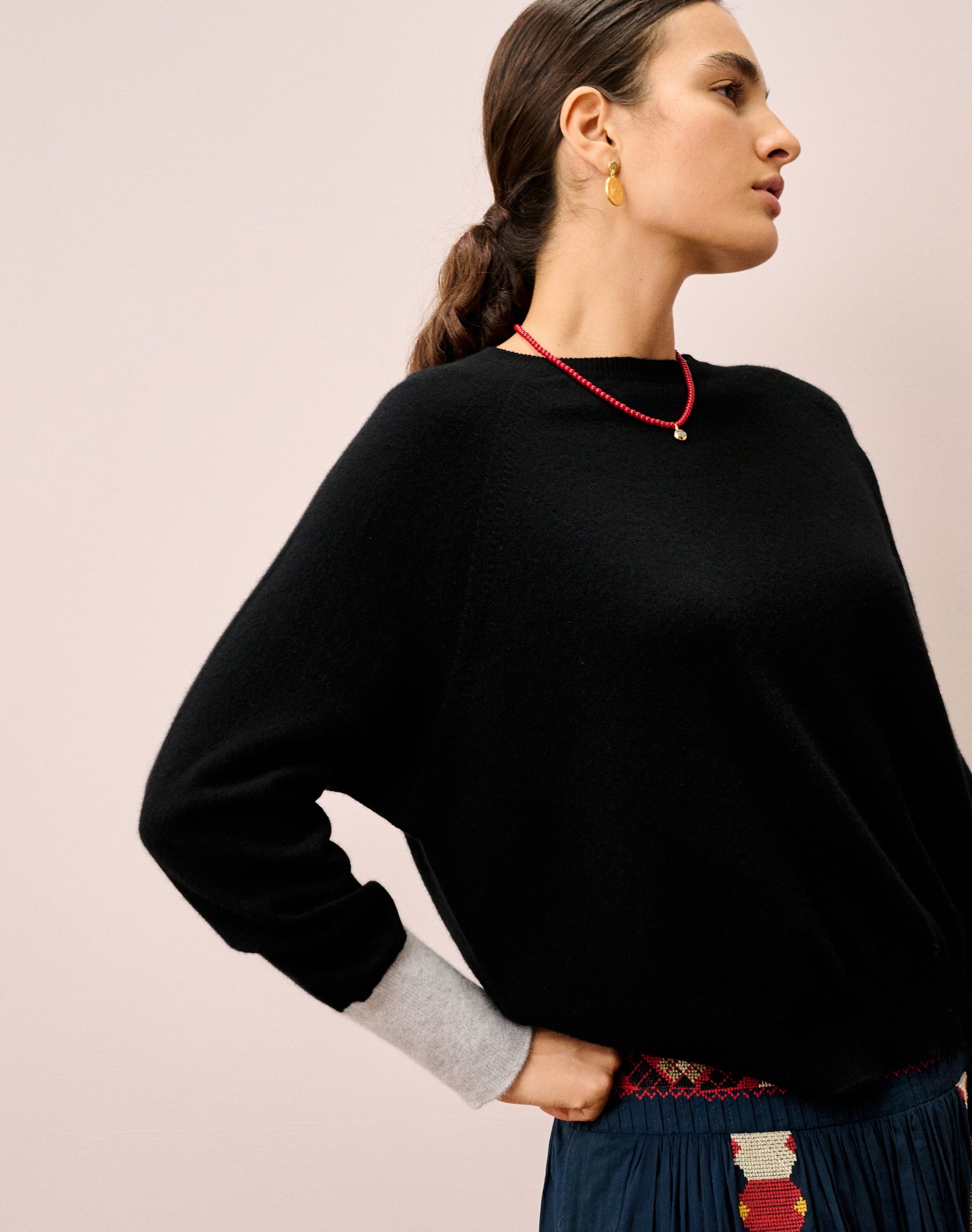 Cashmere Batwing Jumper