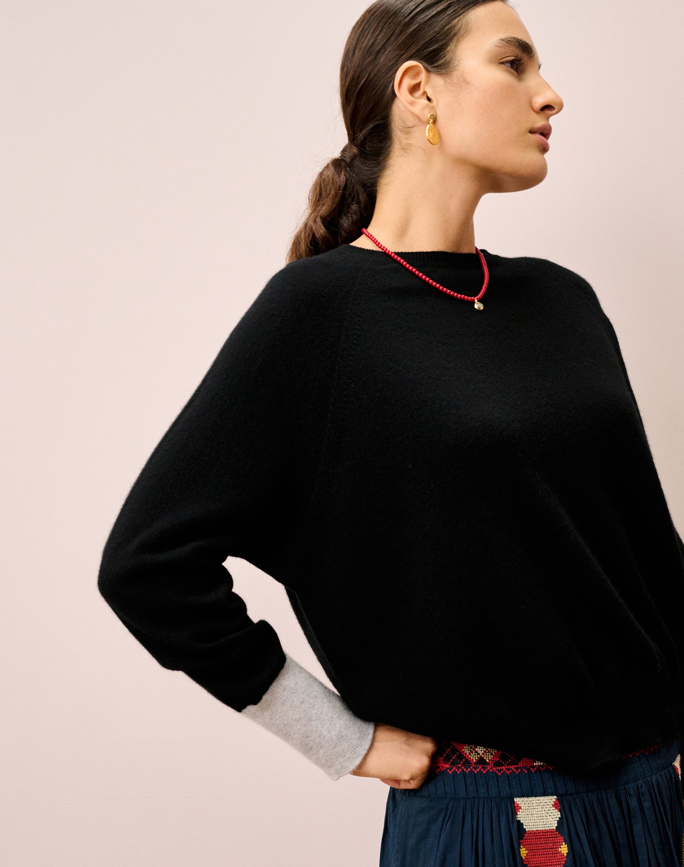 Cashmere Batwing Jumper
