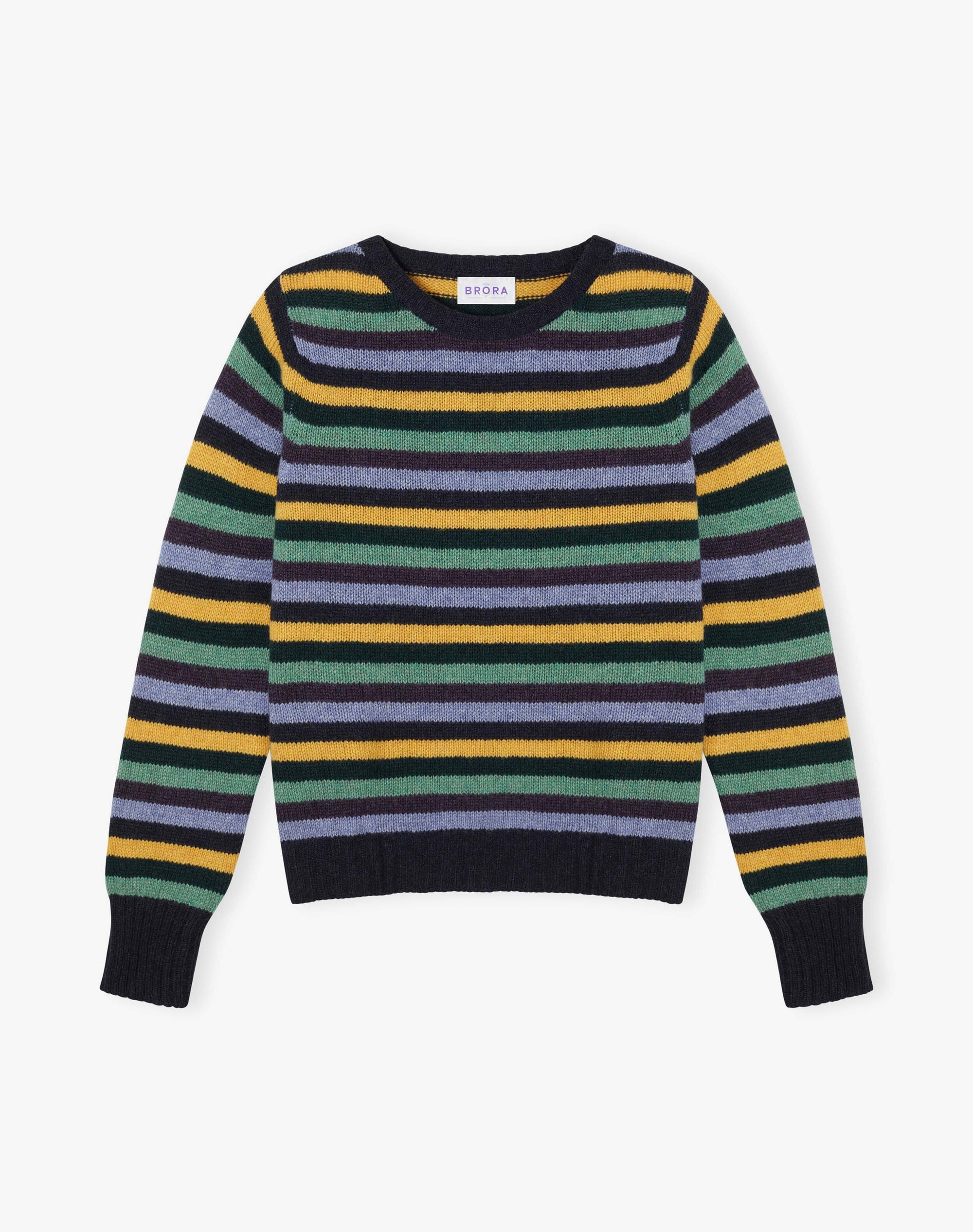 Cashmere Gauzy Stripe Jumper