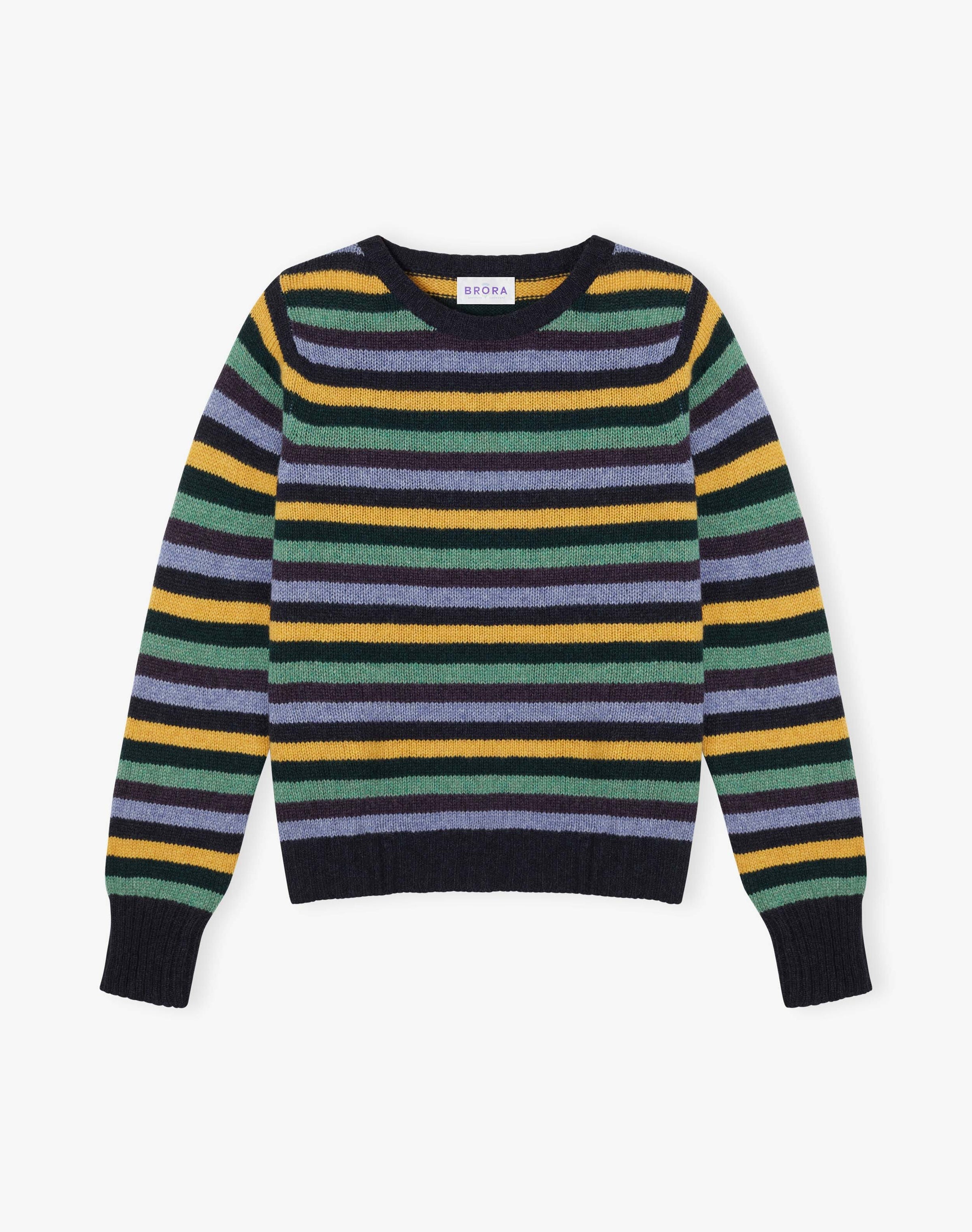 Cashmere Gauzy Stripe Jumper