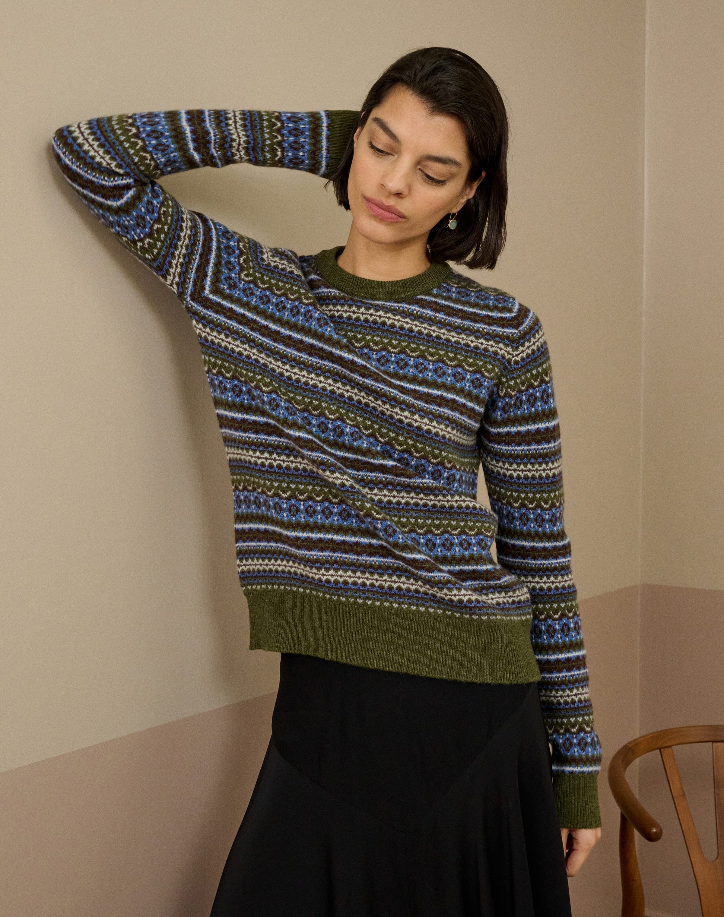 Cashmere Fair Isle Jumper