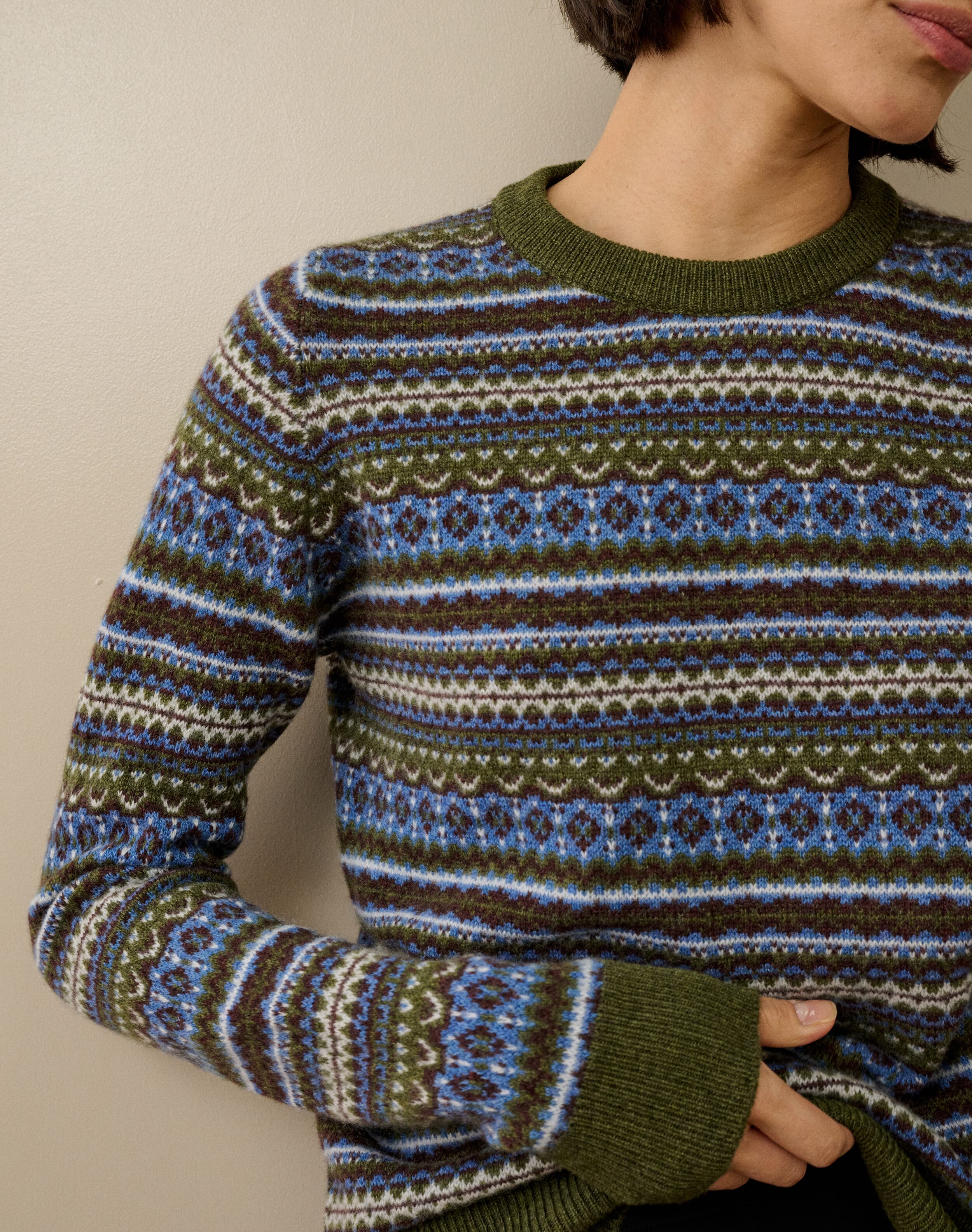 Cashmere Fair Isle Jumper