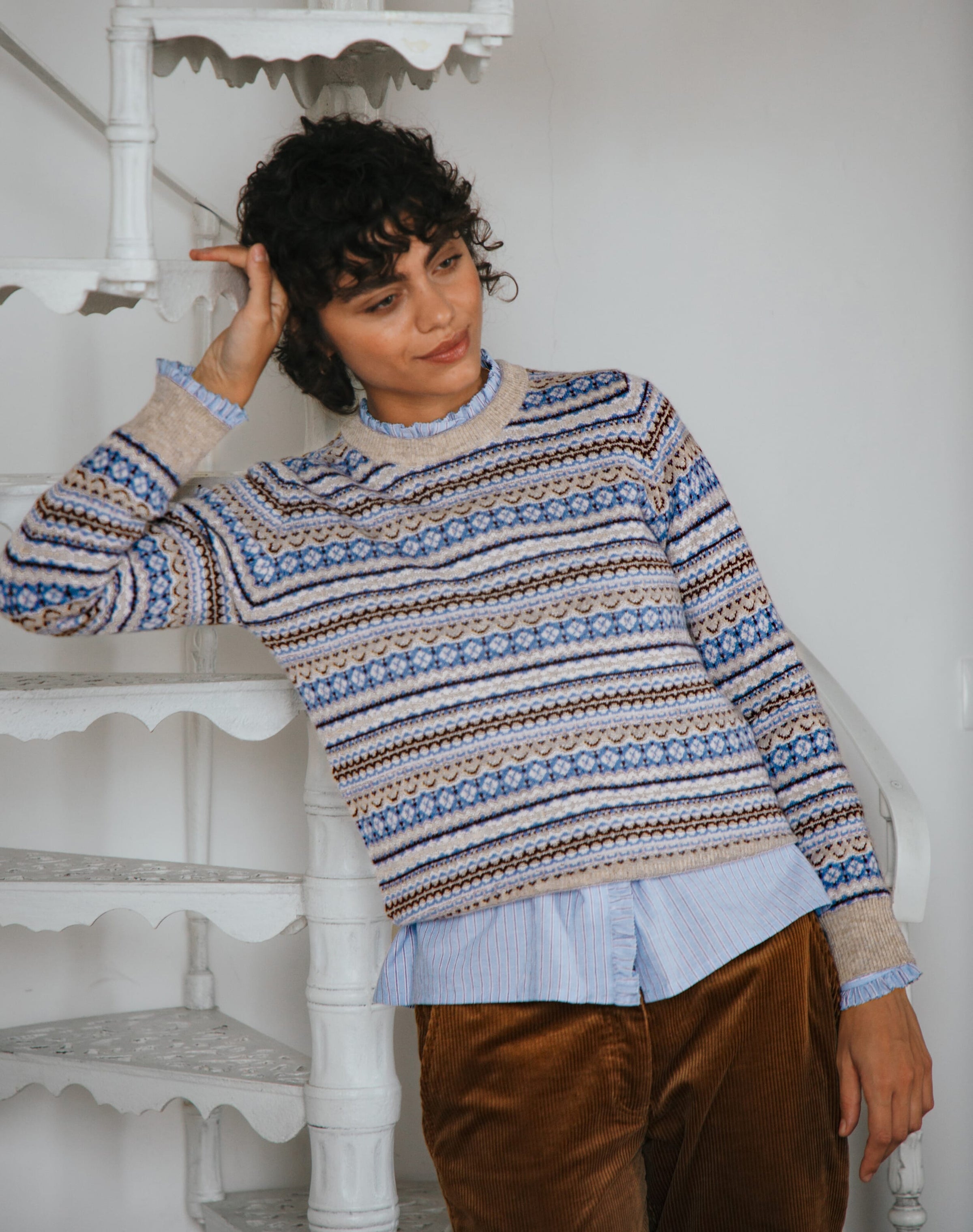 Cashmere Fair Isle Jumper