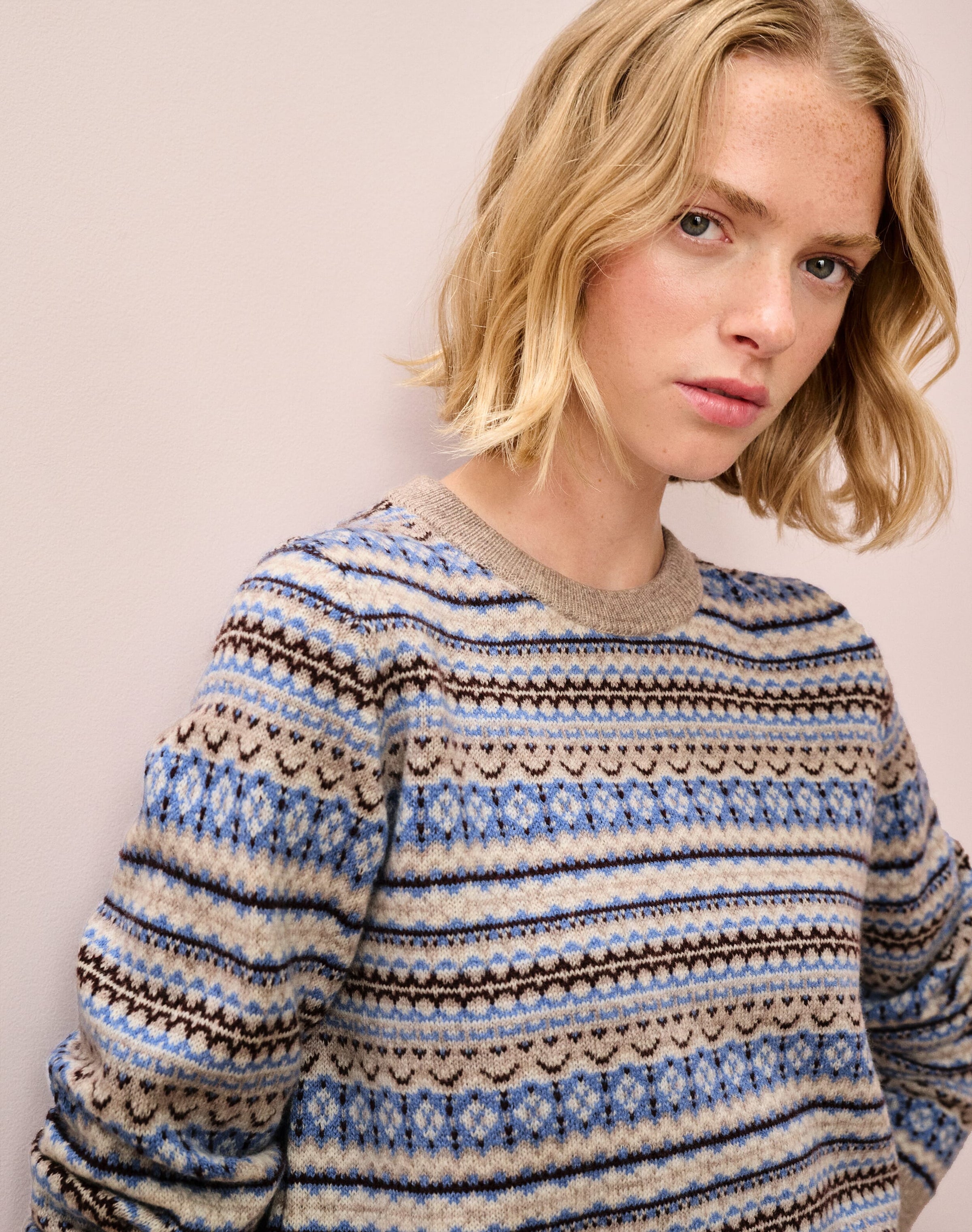 Cashmere Fair Isle Jumper