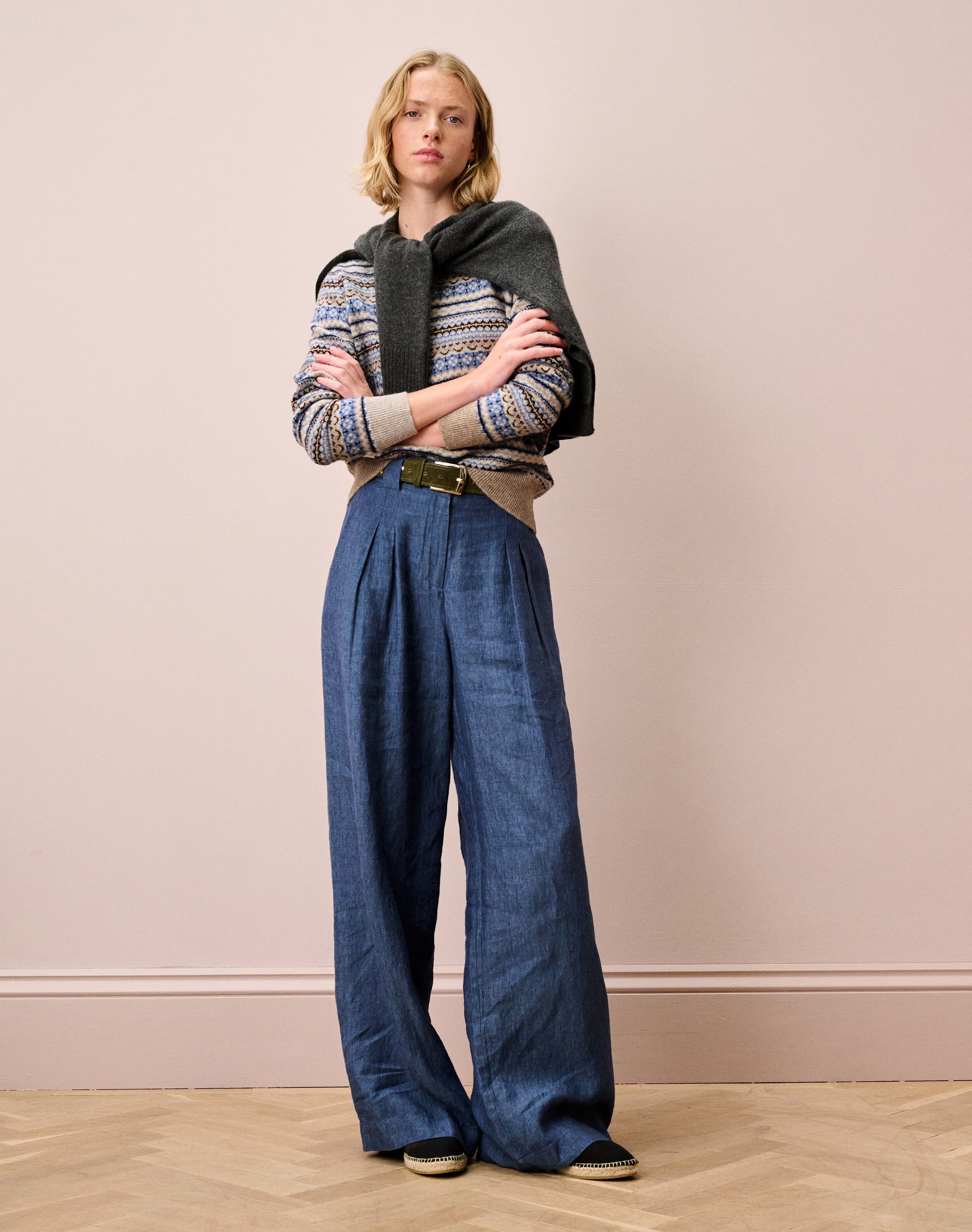 Cashmere Fair Isle Jumper