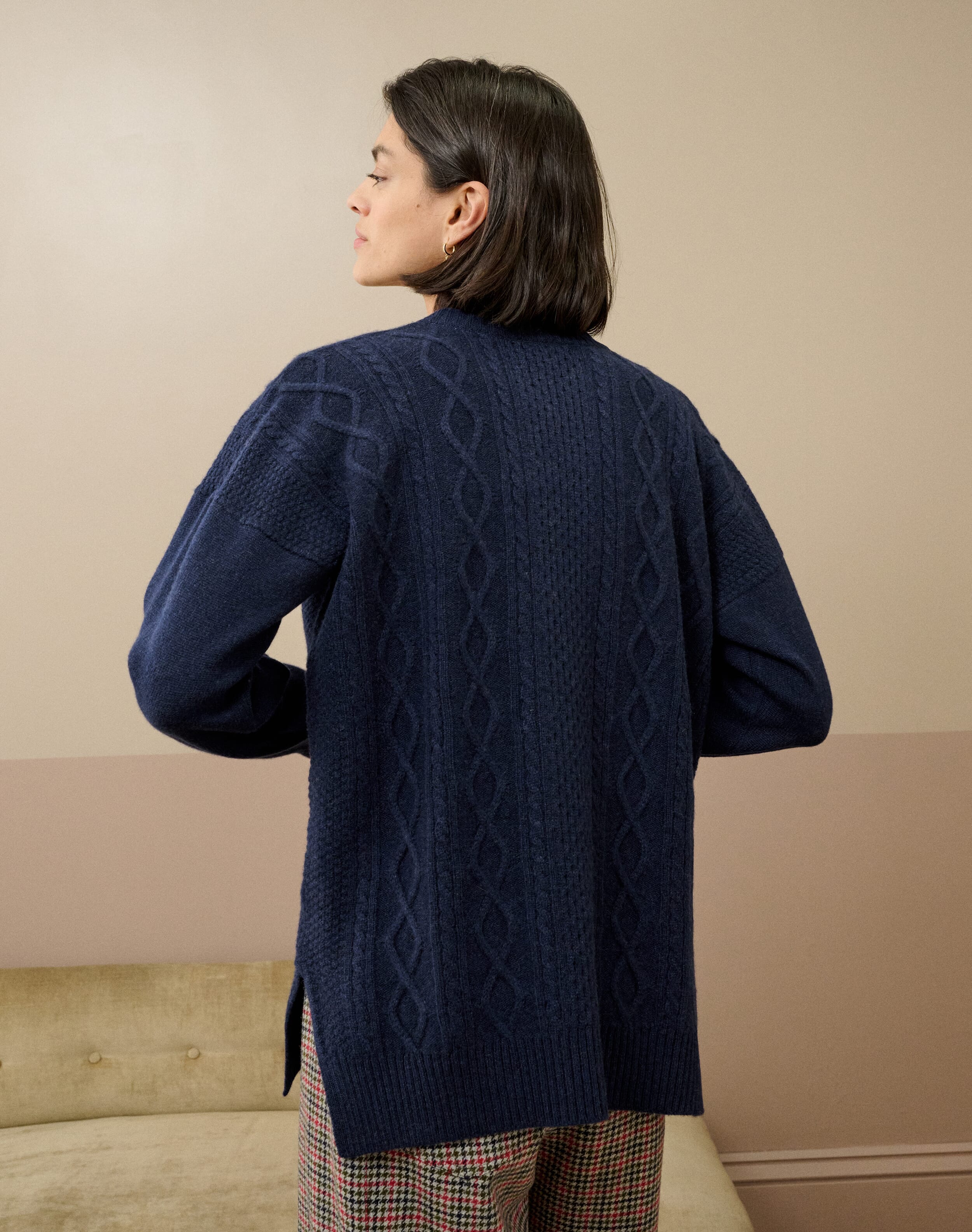 Cashmere Aran Jumper