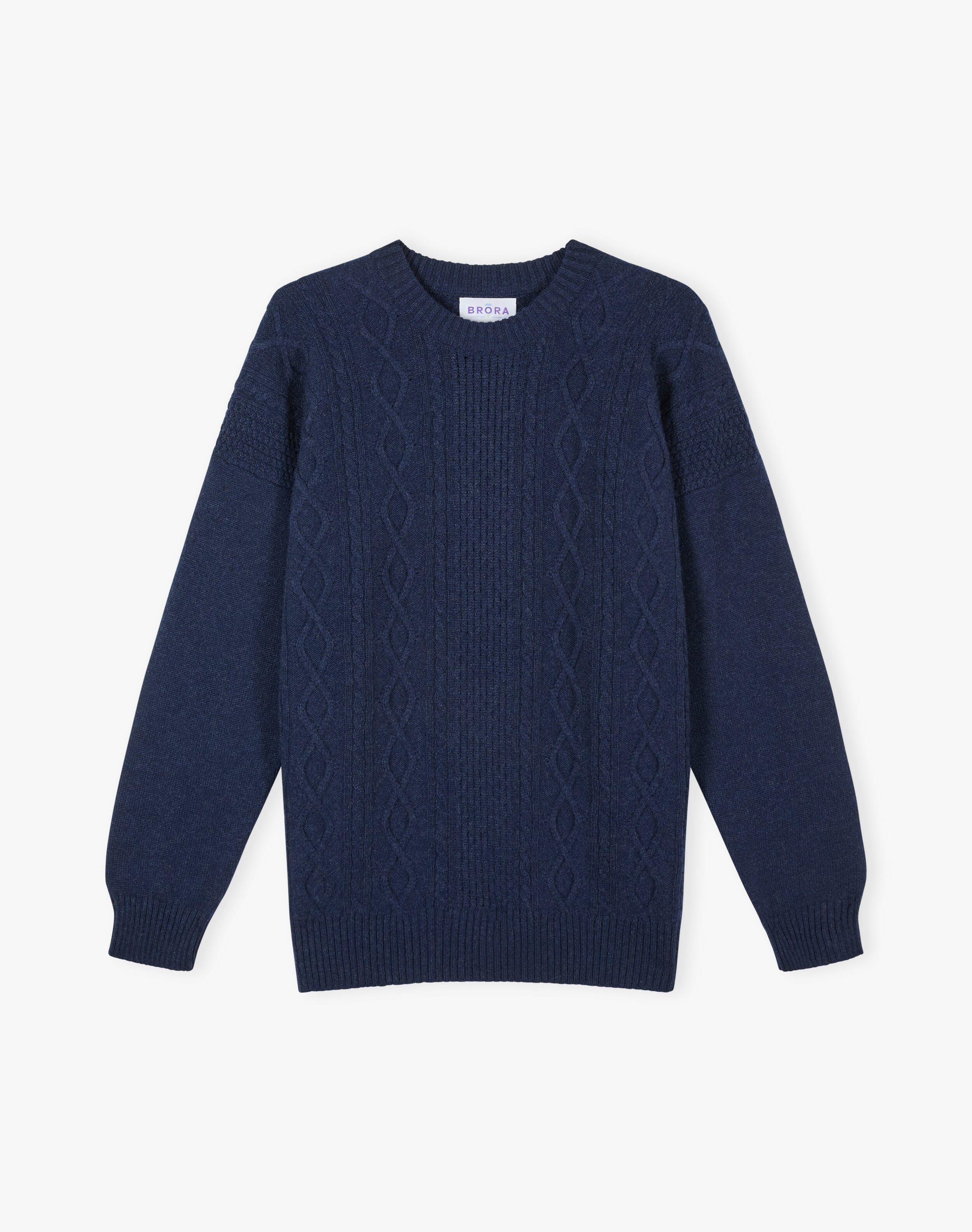 Cashmere Aran Jumper