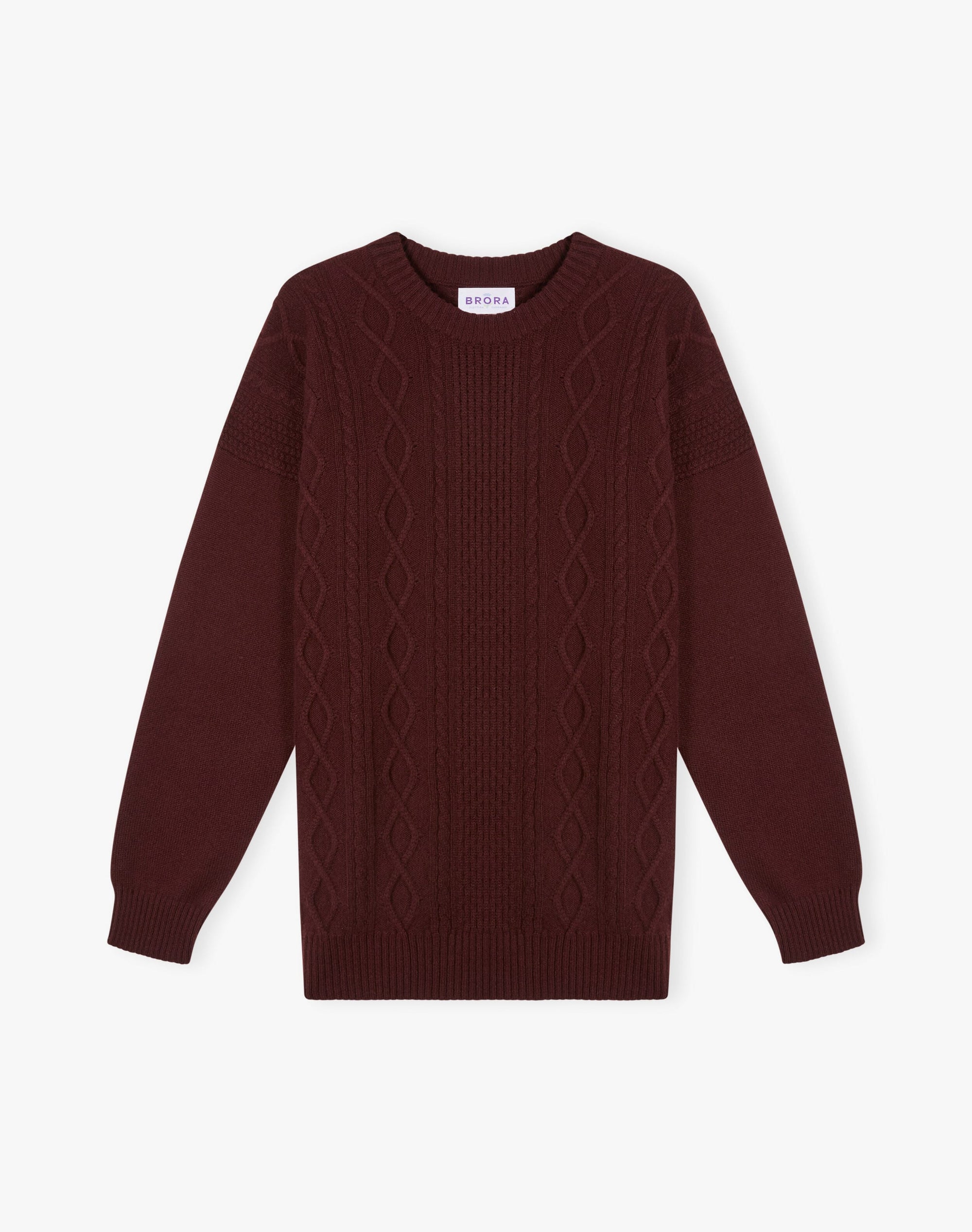 Cashmere Aran Jumper