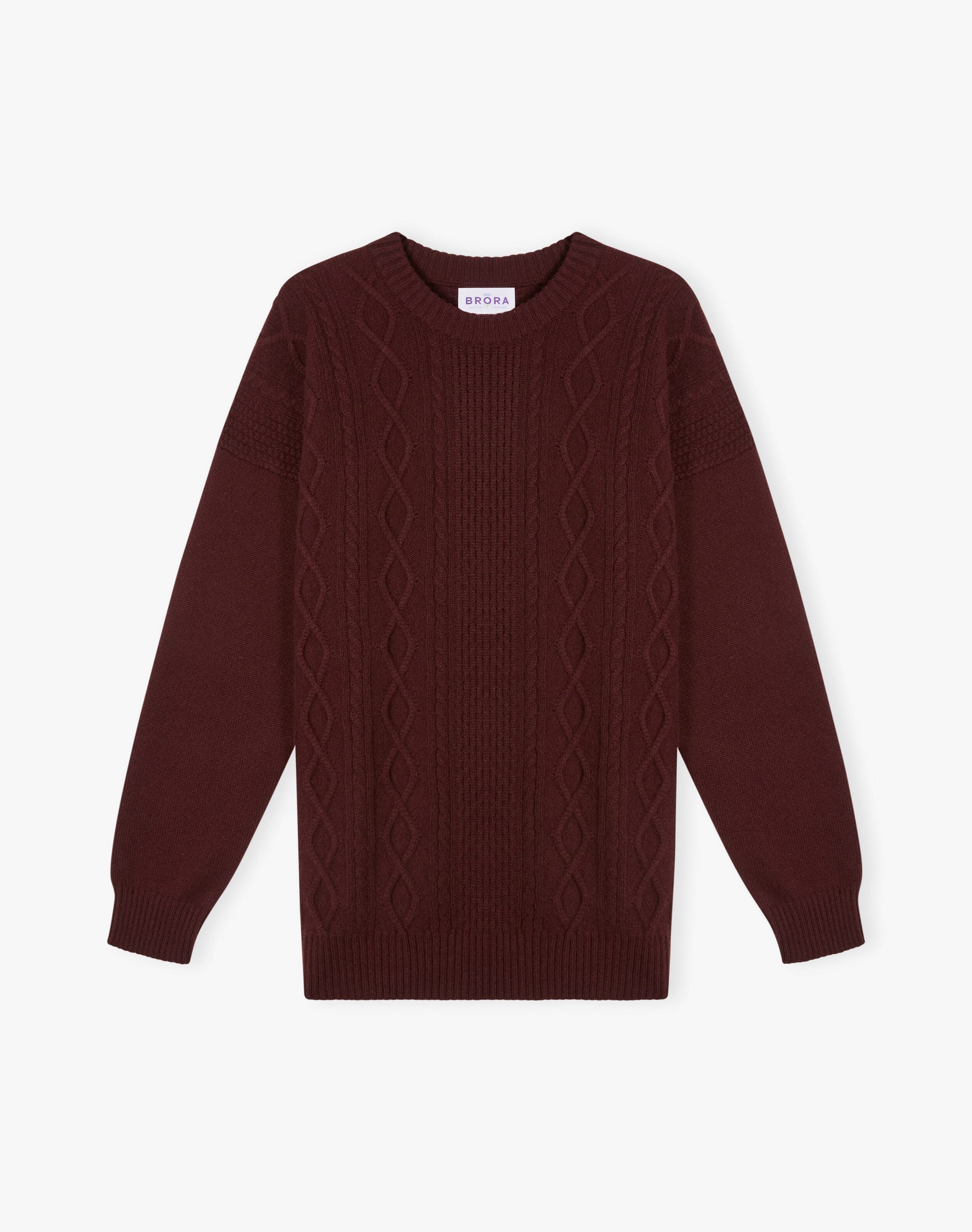 Cashmere Aran Jumper