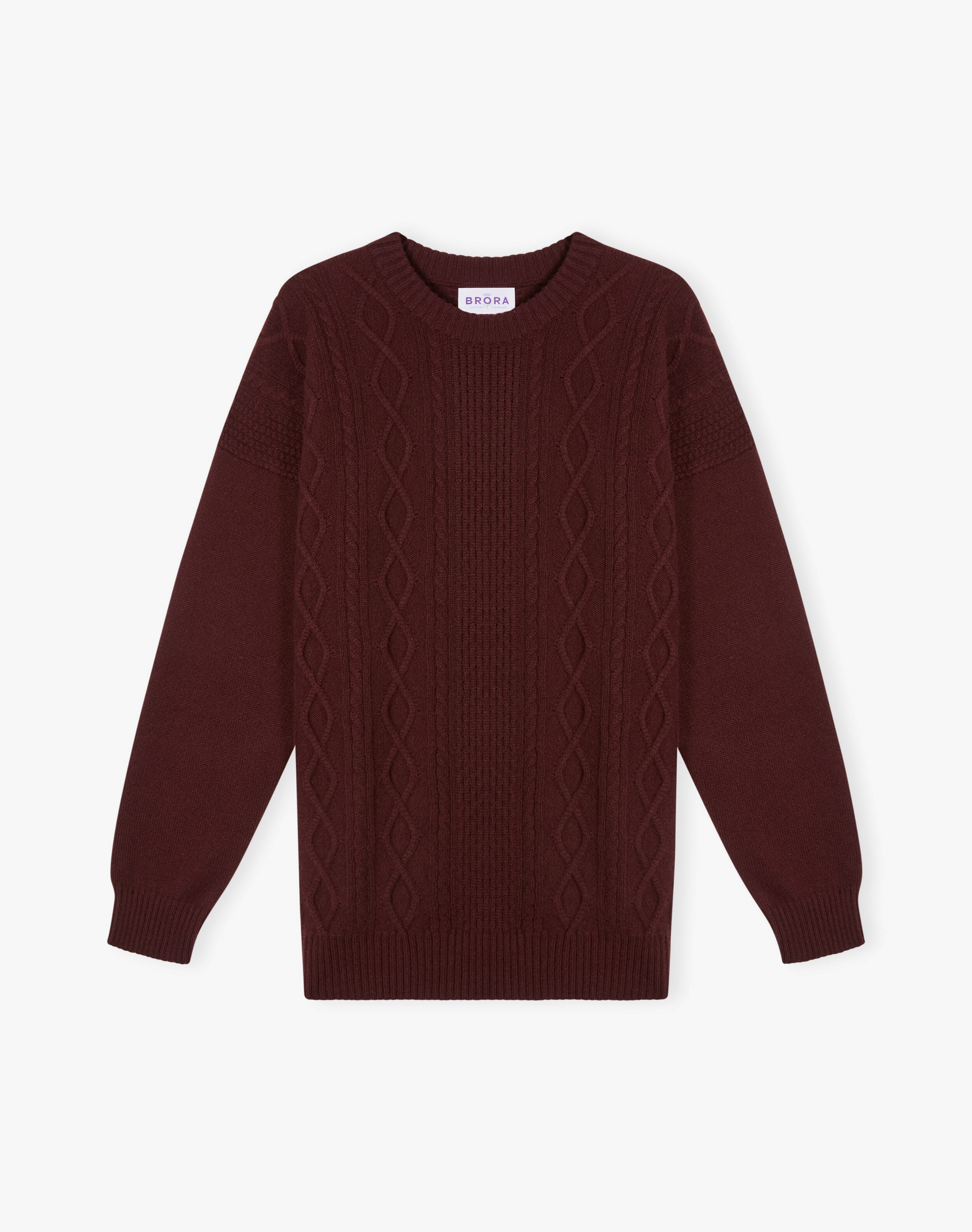 Cashmere Aran Jumper
