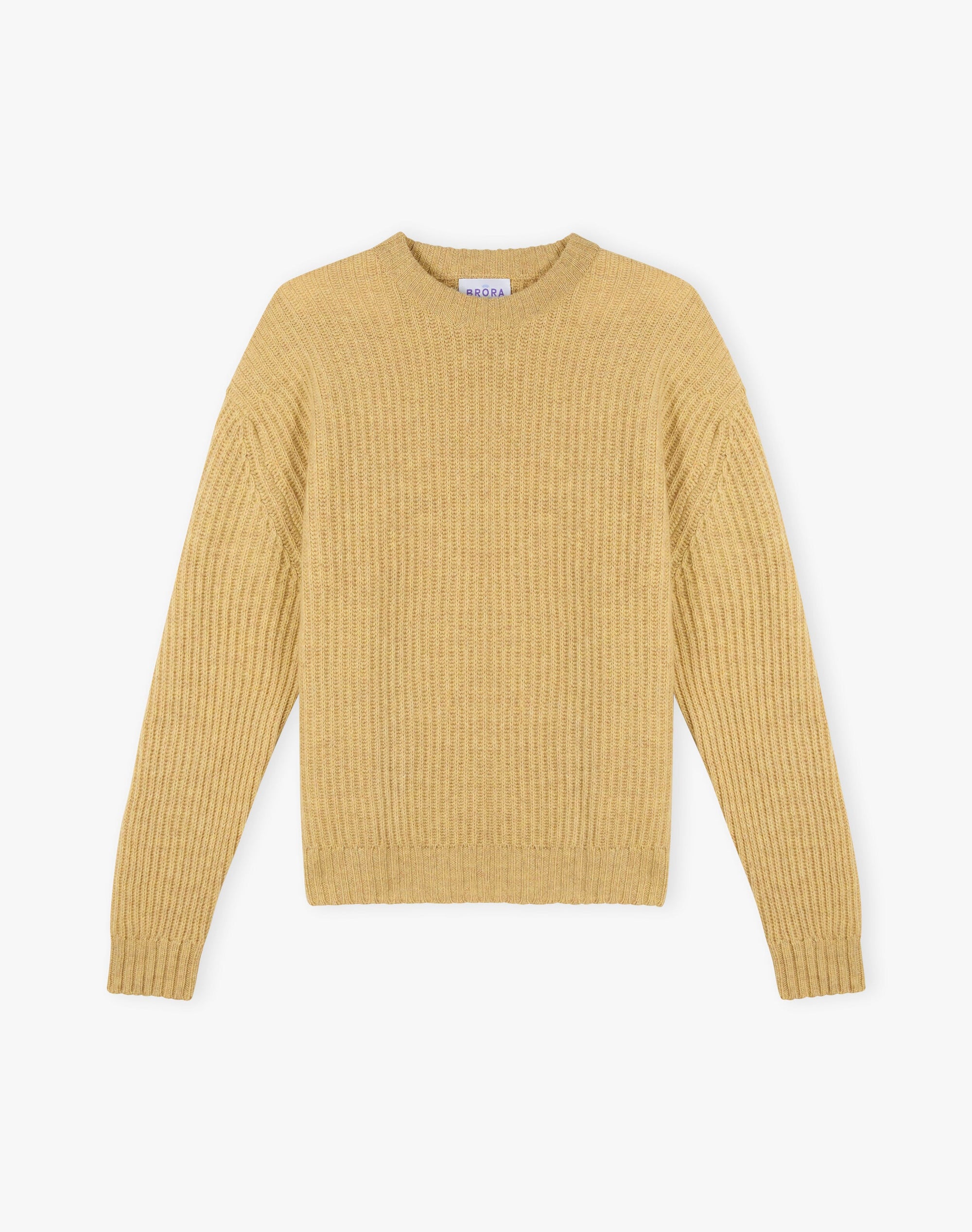 Cashmere Gauzy Ribbed Jumper