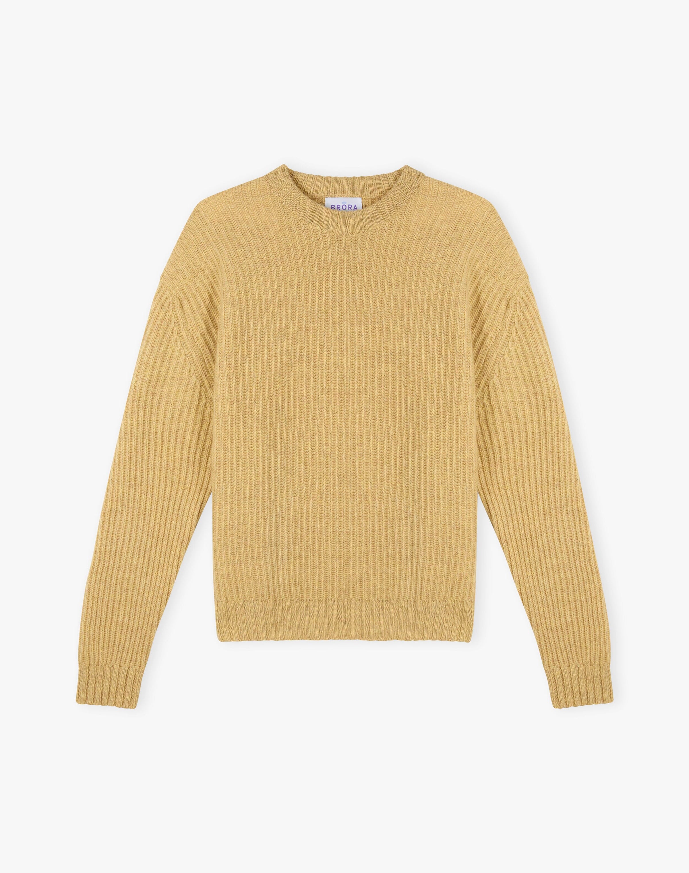 Cashmere Gauzy Ribbed Jumper