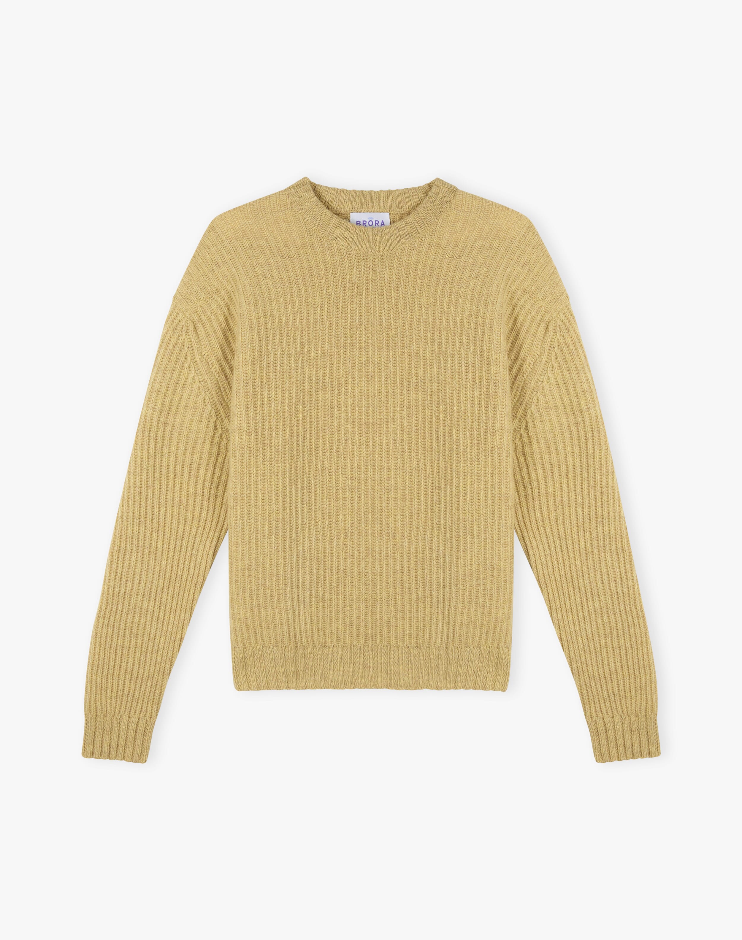 Cashmere Gauzy Ribbed Jumper