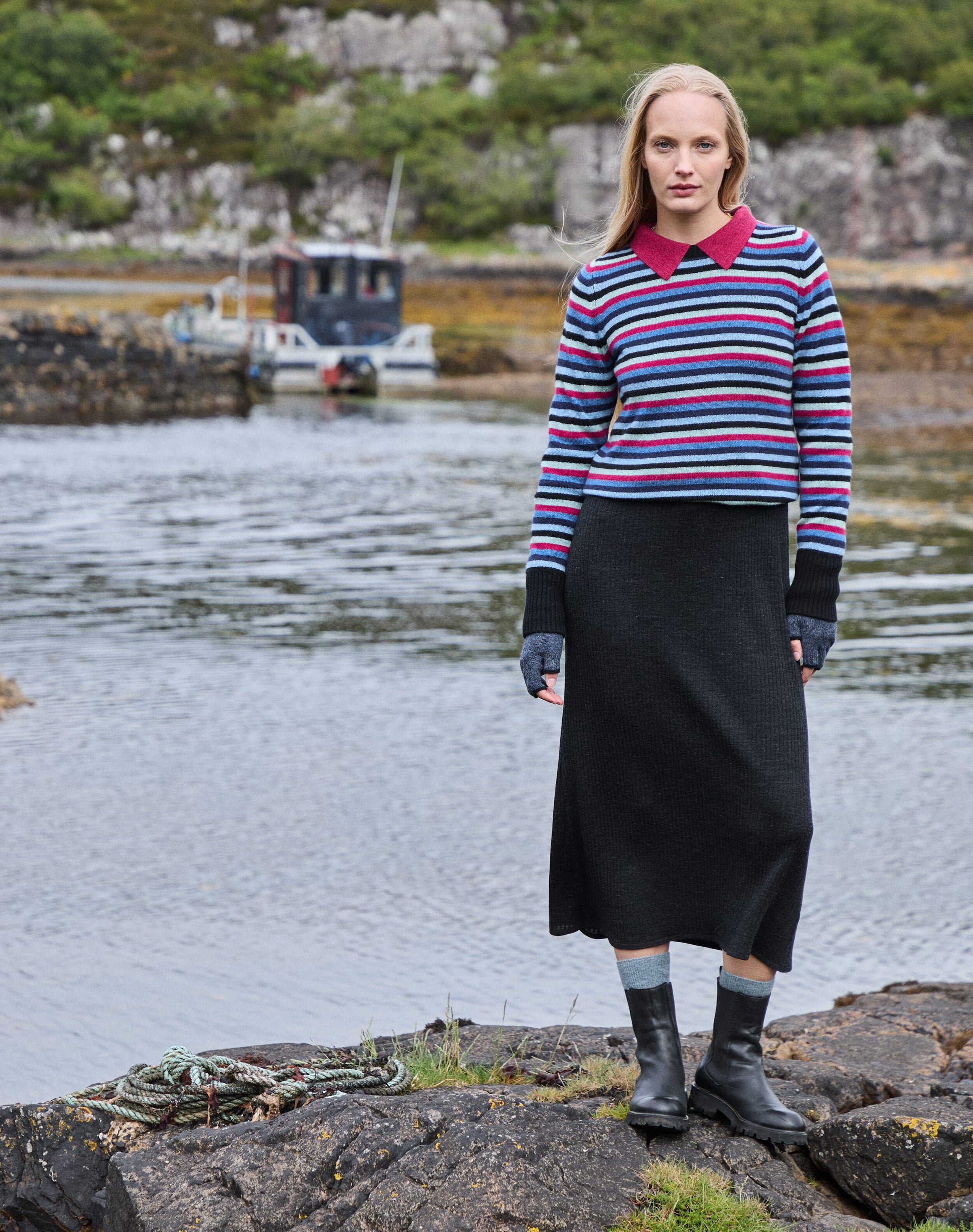 Cashmere Stripy Jumper
