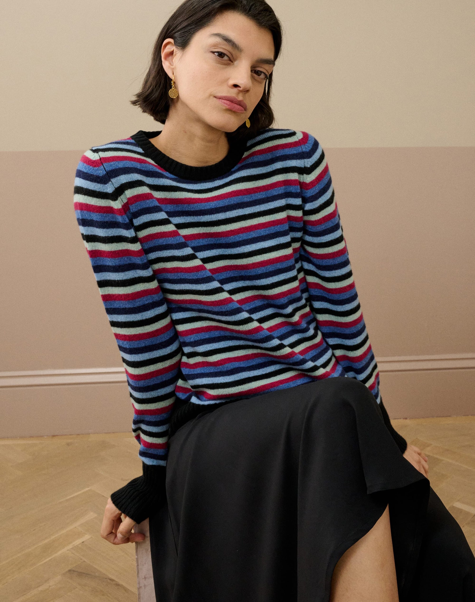 Cashmere Stripy Jumper