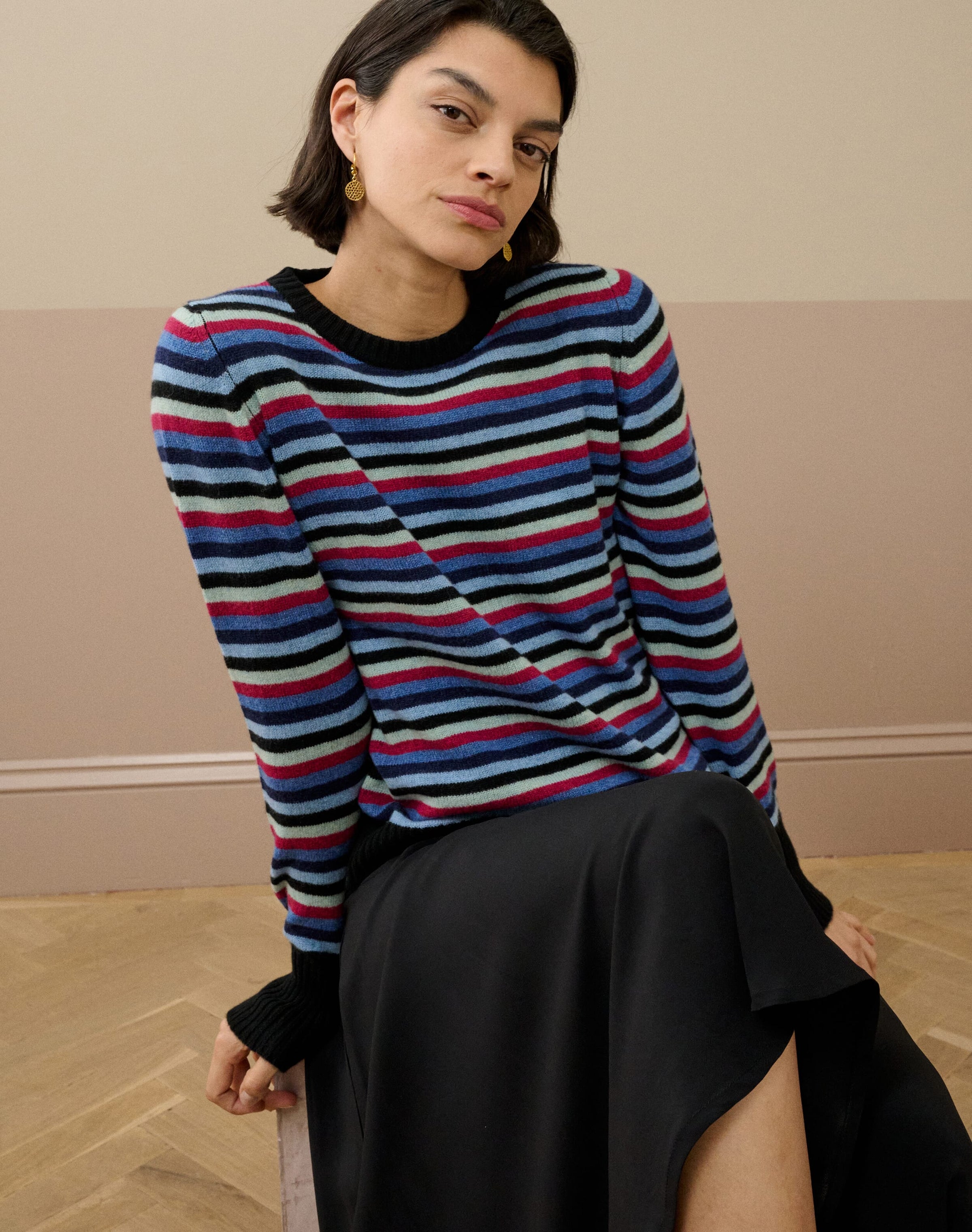 Cashmere Stripy Jumper