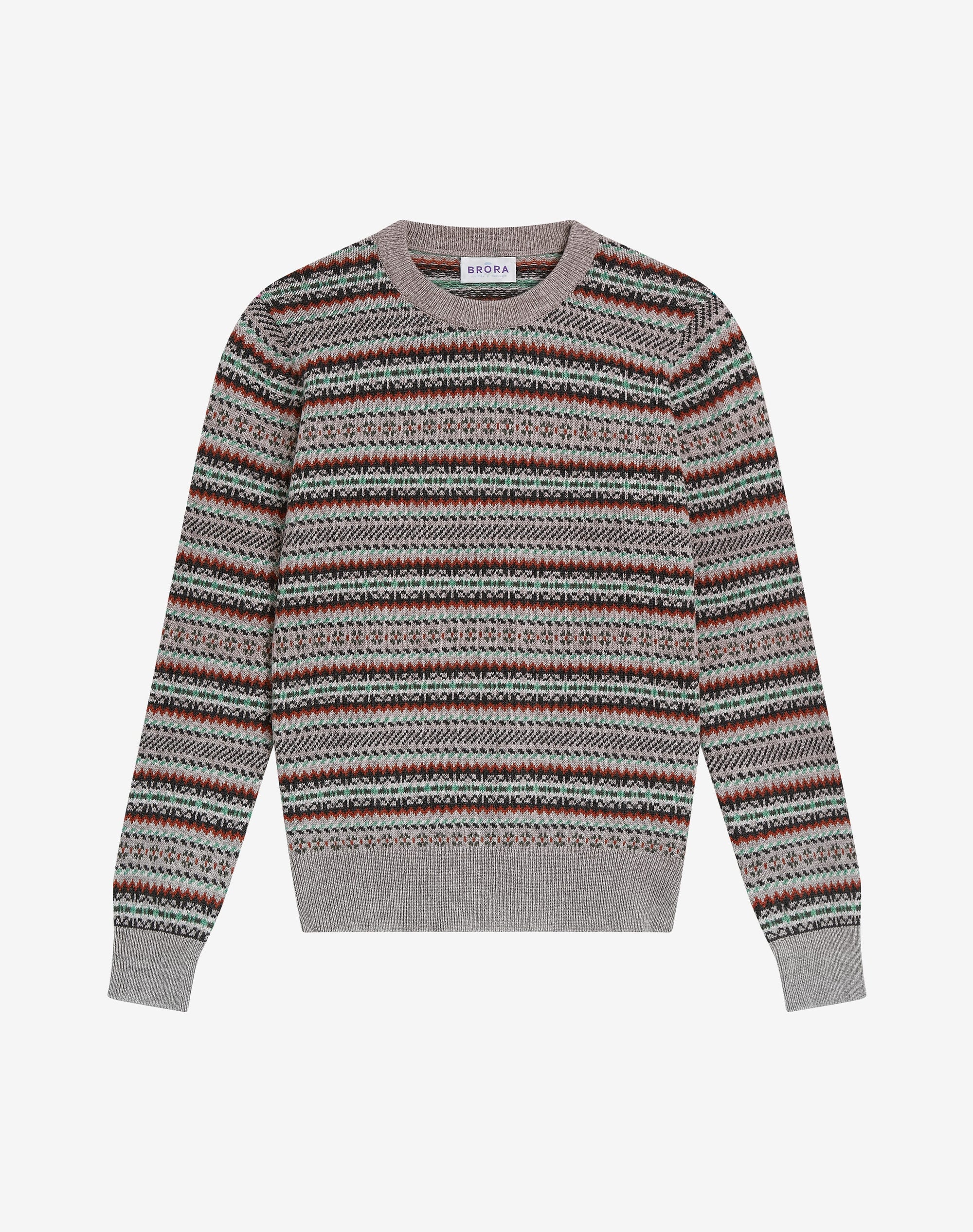 Cashmere Ditsy Fair Isle Jumper