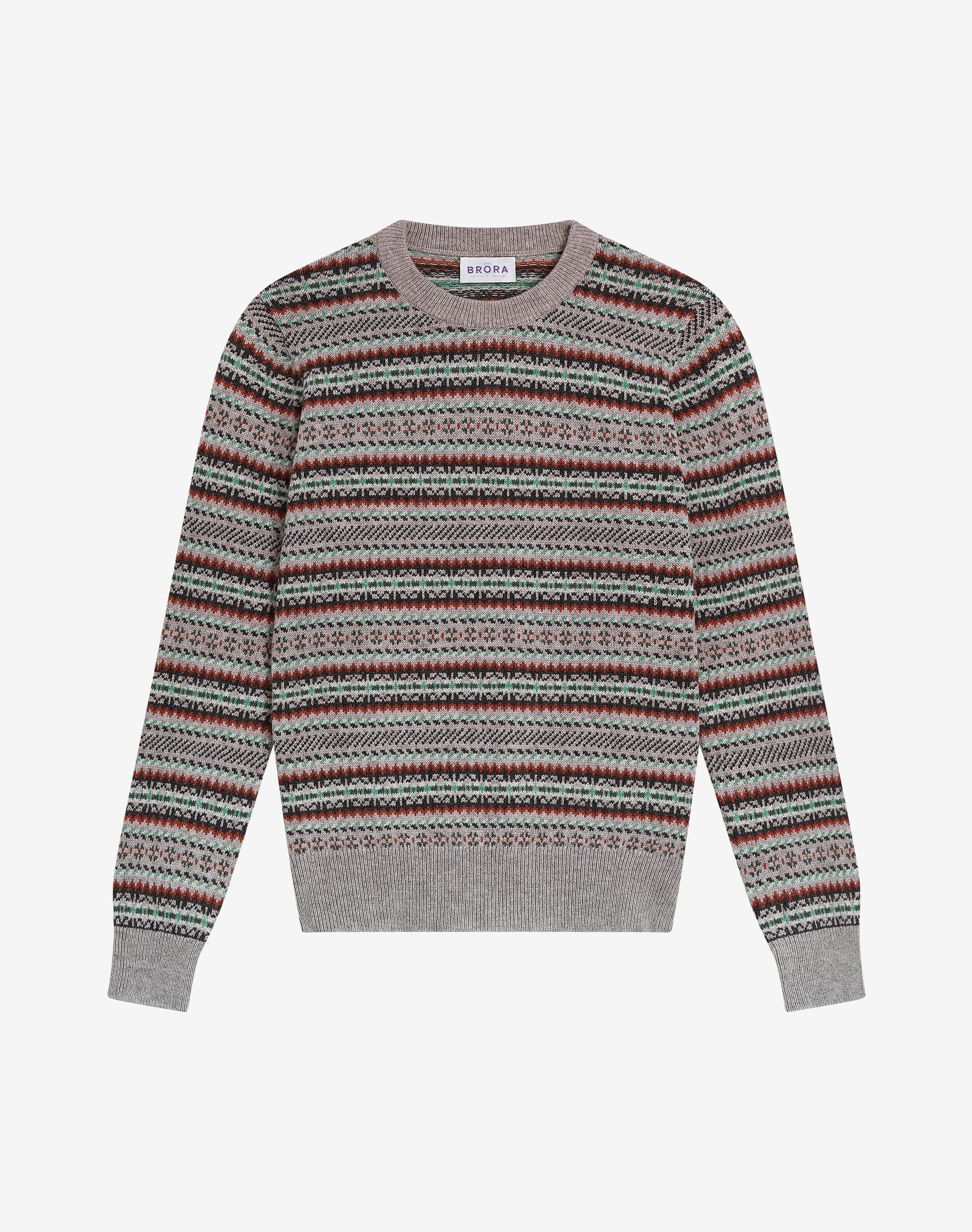 Cashmere Ditsy Fair Isle Jumper