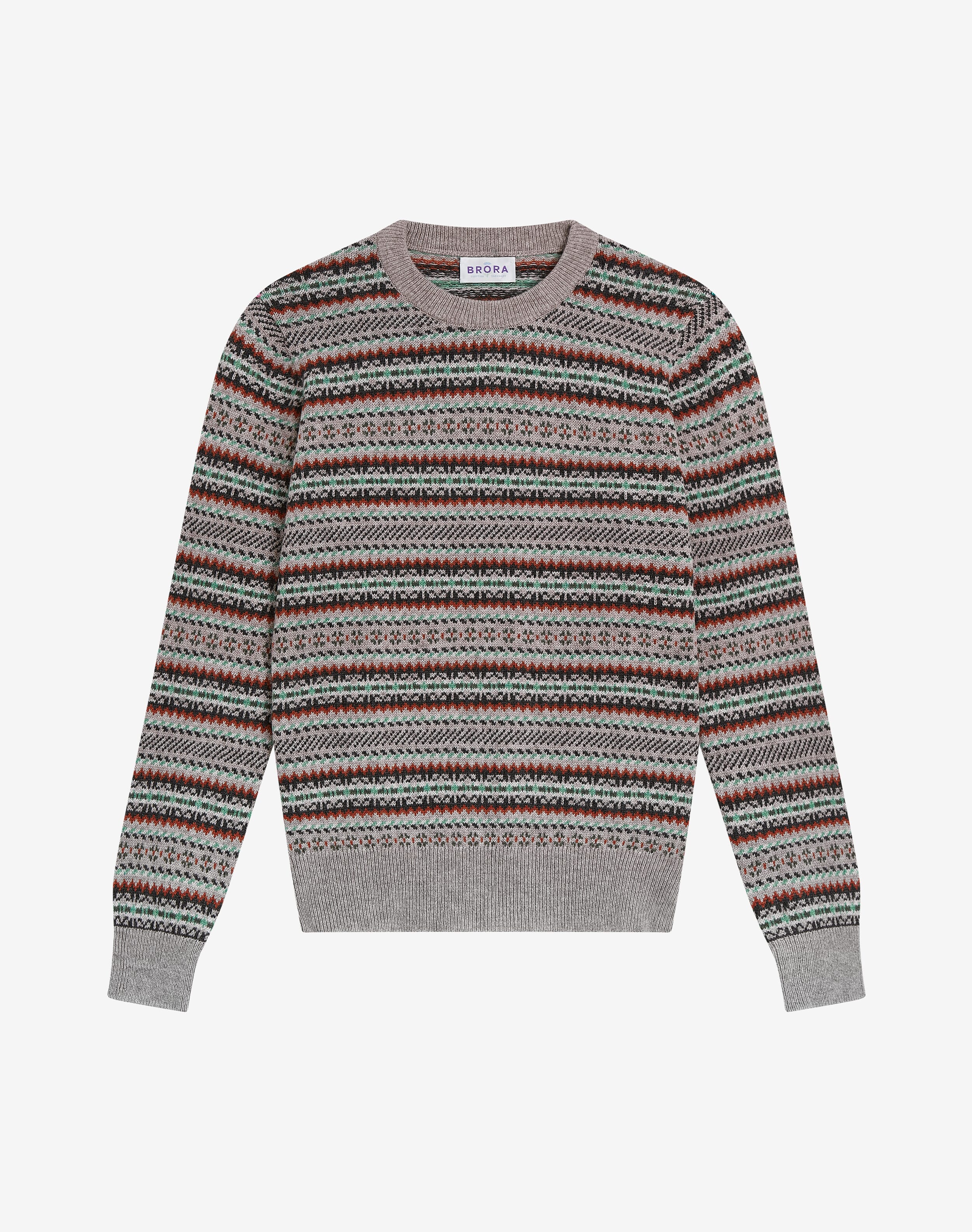 Cashmere Ditsy Fair Isle Jumper