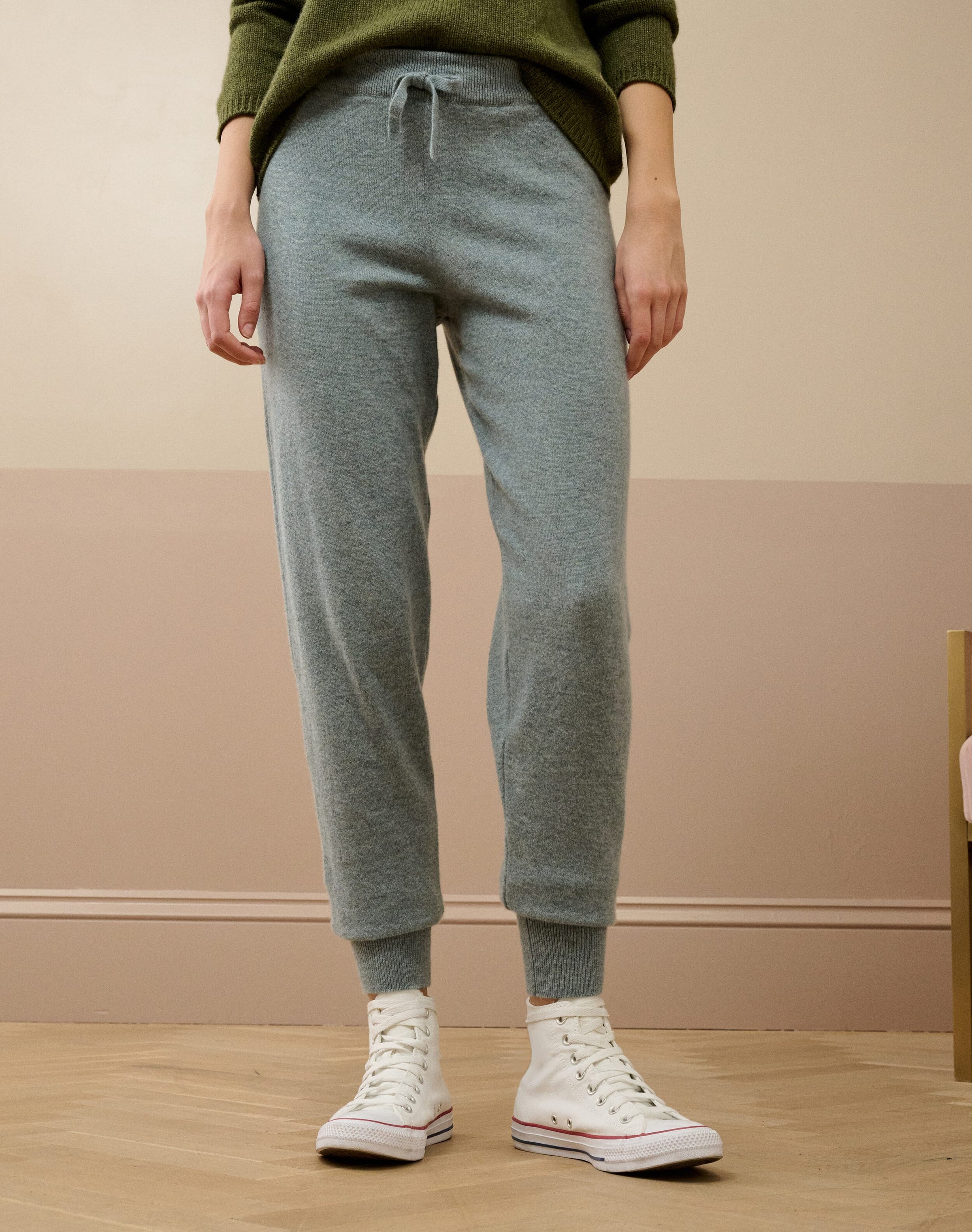 Cashmere Pull On Joggers